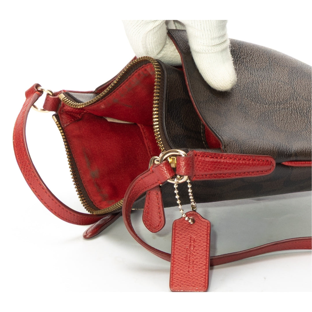 Coach Brown Rowan Sling Bag