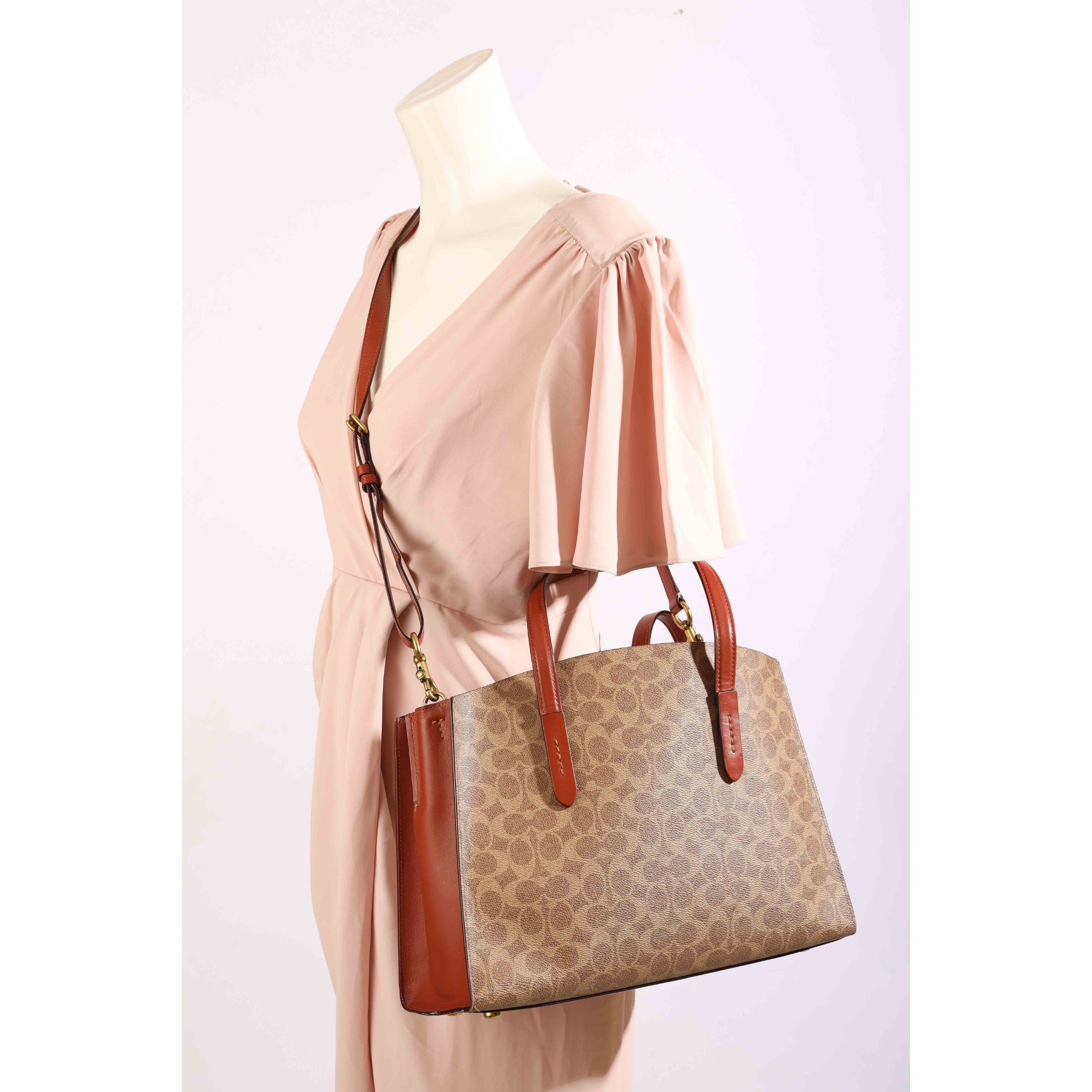 Coach Charlie Carryall Tote in Signature Canvas