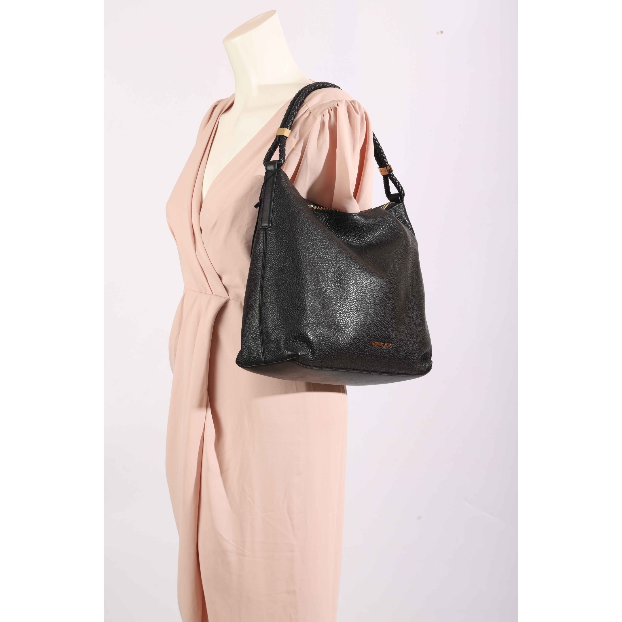 Michael Kors Nayla Black Hobo Bag