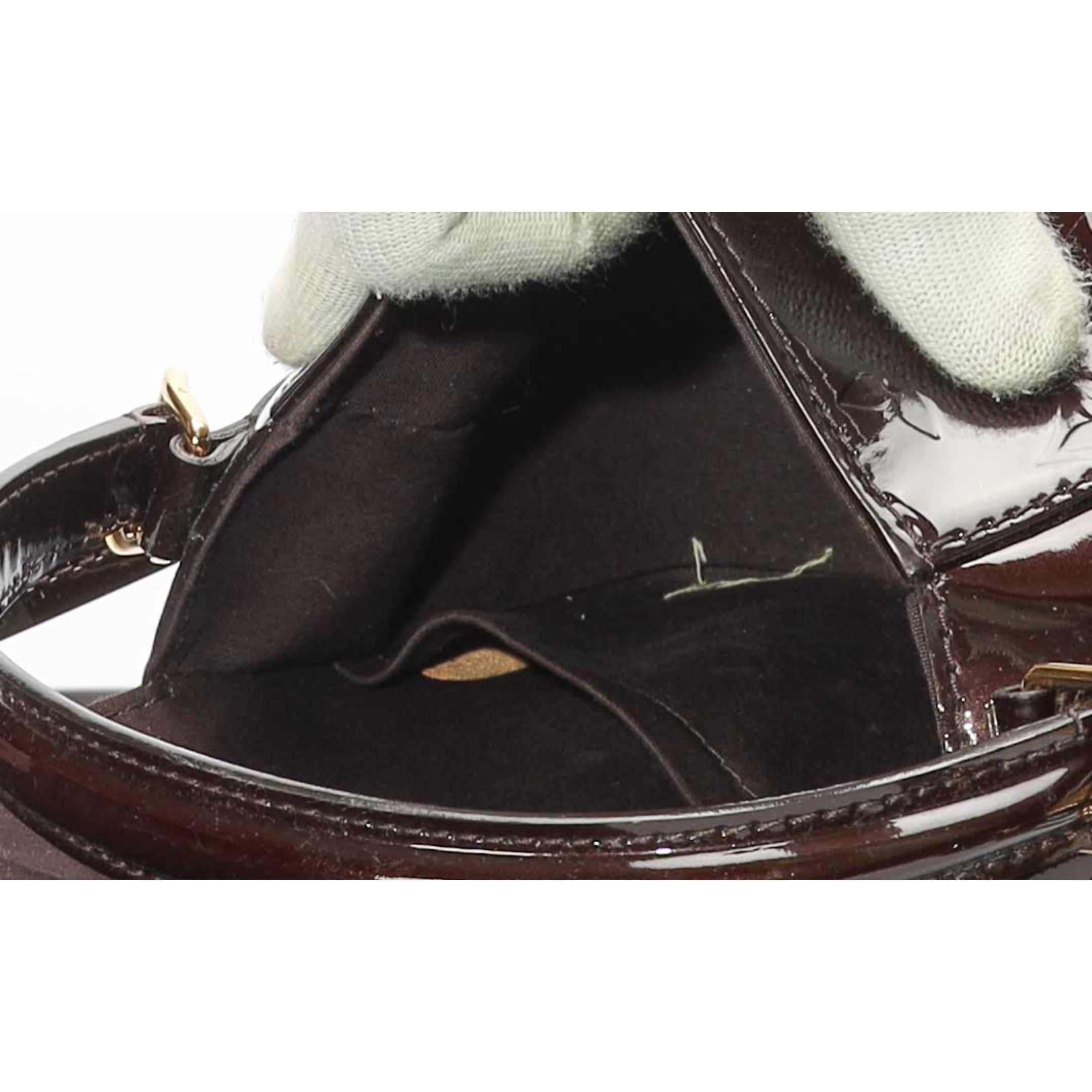 Louis Vuitton Monogram Vernis Amarante Pasadena Bag