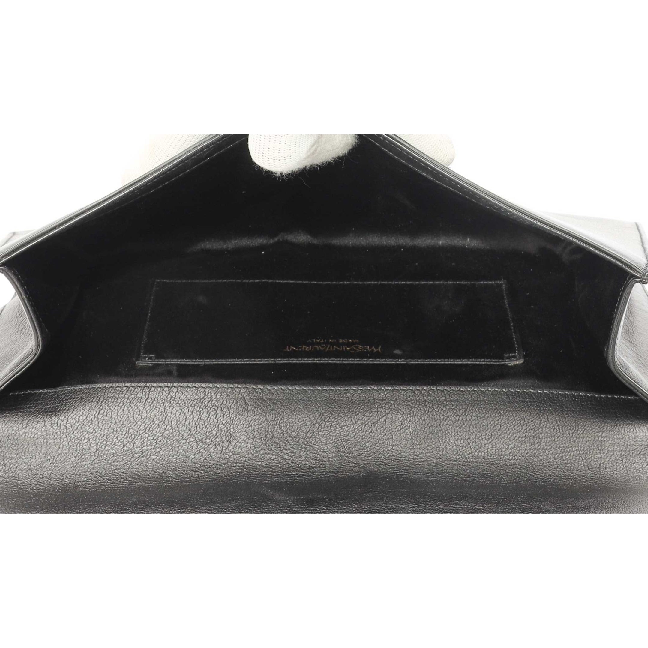 Saint laurent Belle De Jour Black Clutch