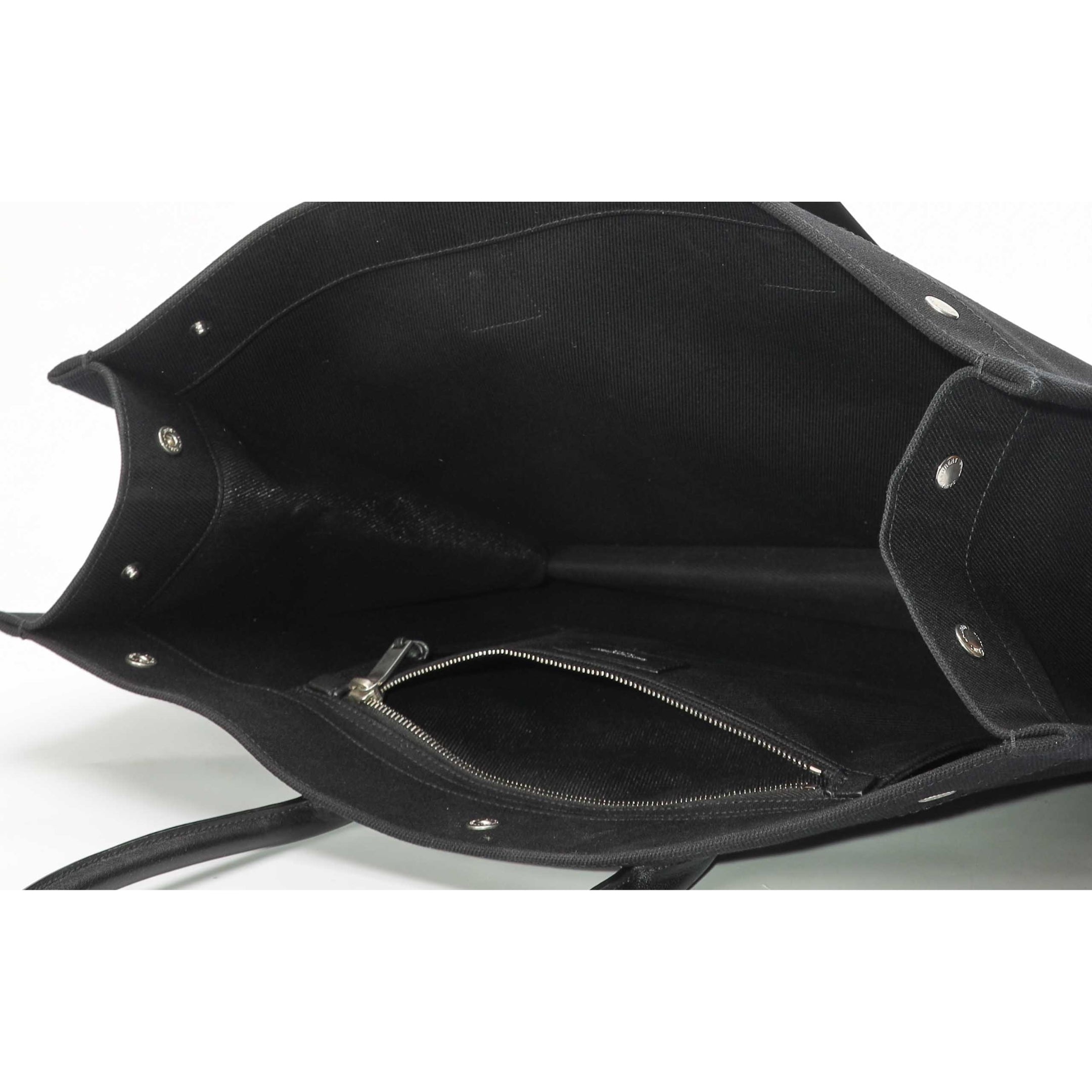 Saint Laurent Black Rive Gauche Tote