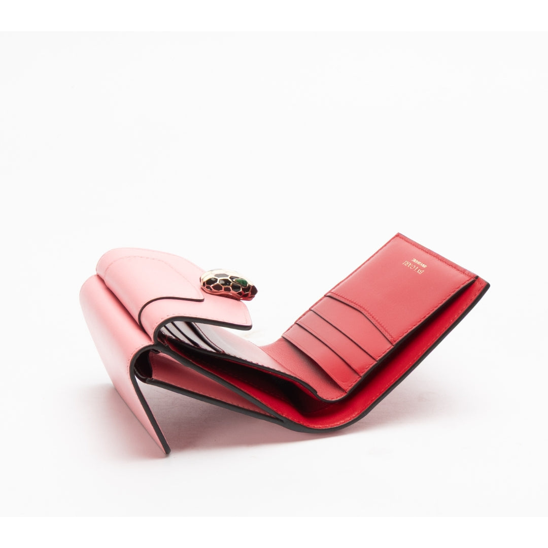 Bvlgari Serpenti Pink Forever Wallet
