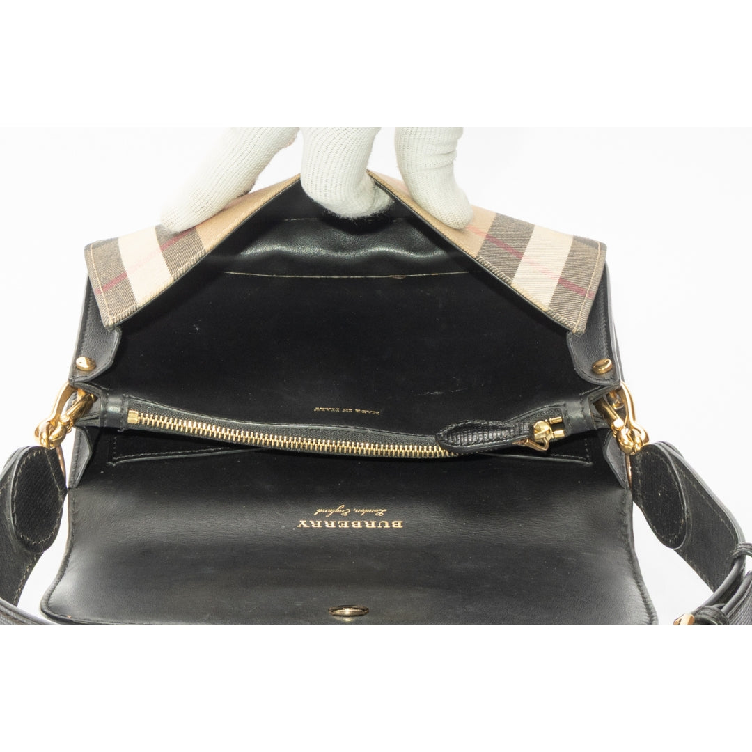 Burberry Madison Buckle Flap Shoulder Bag