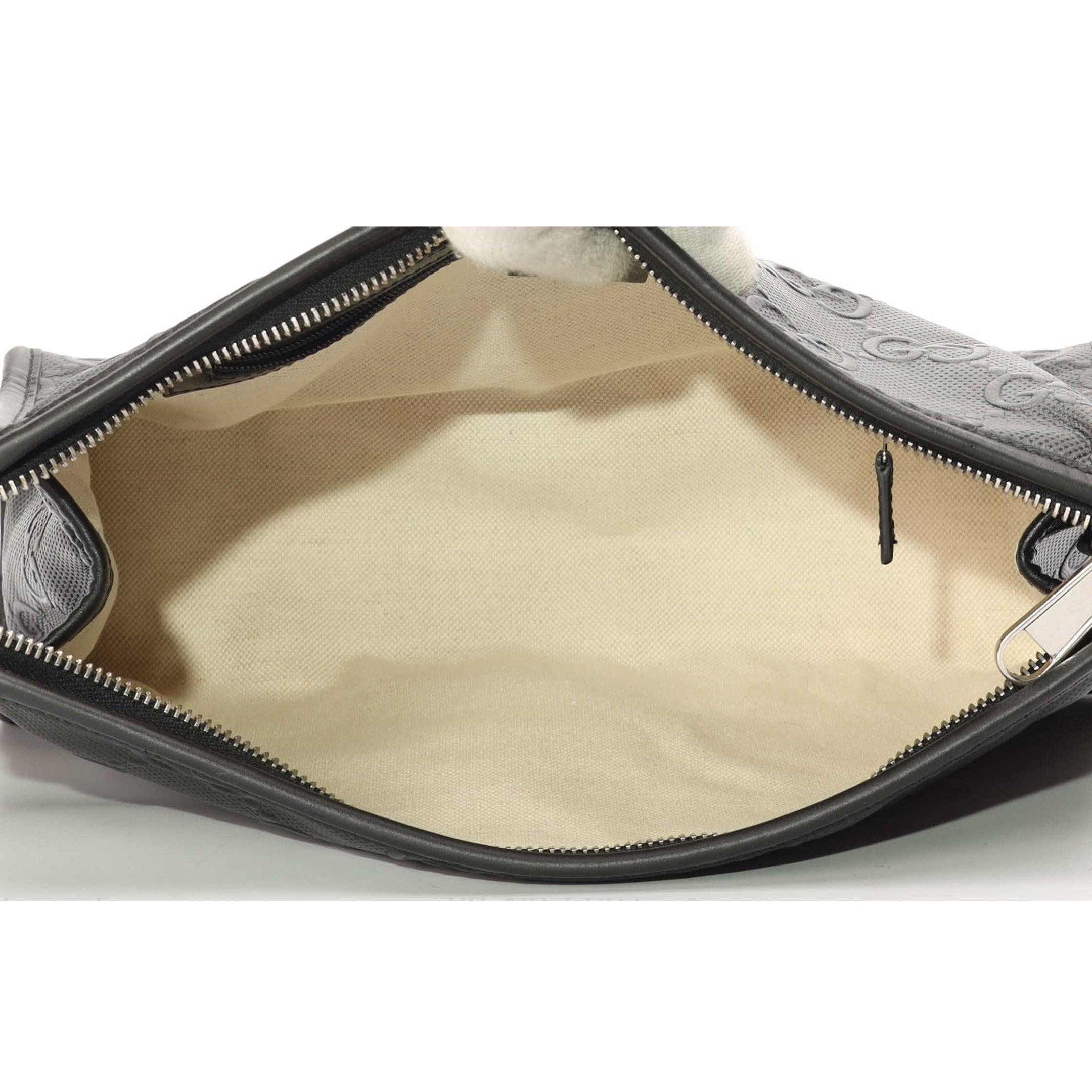 Gucci GG Black Jumbo Pouch