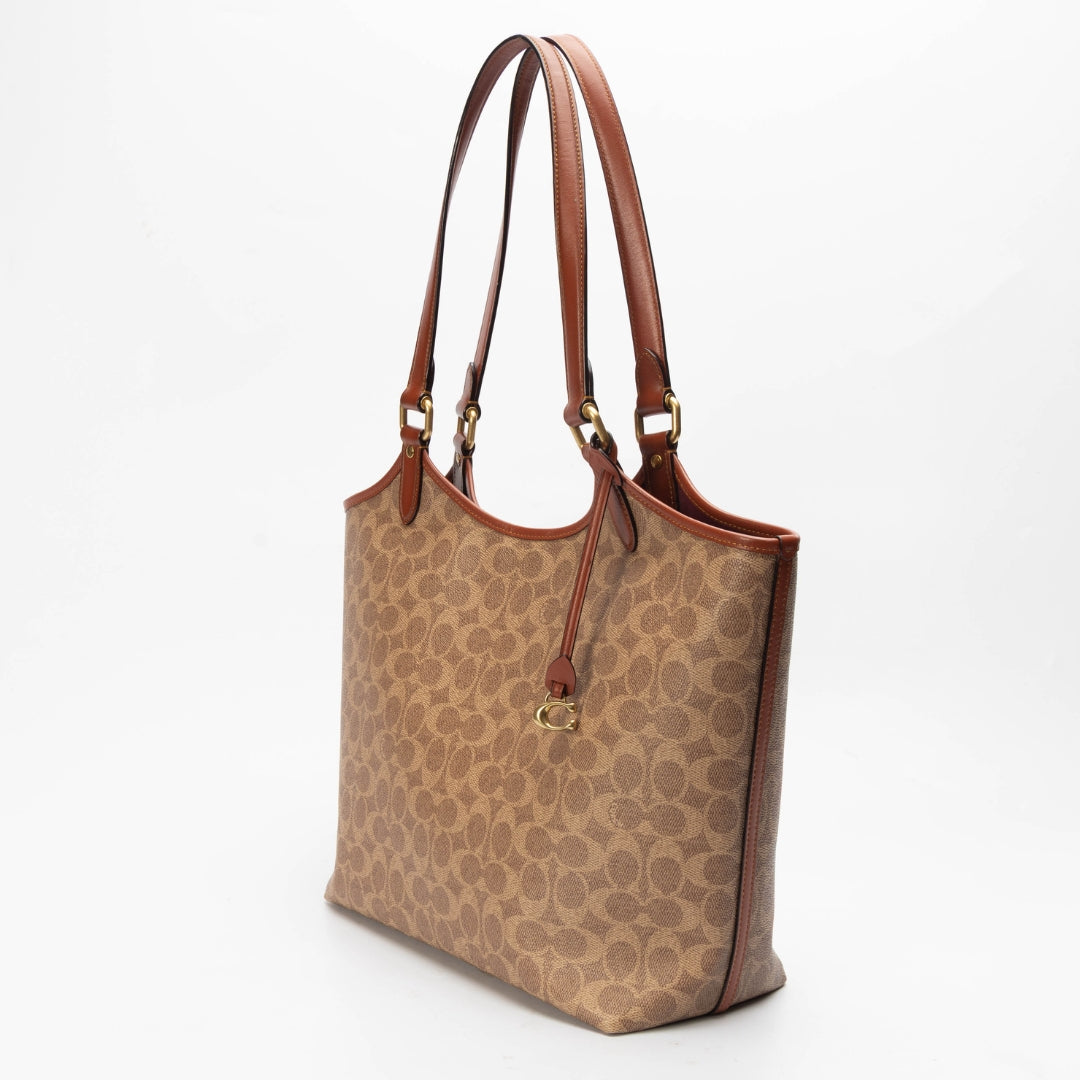 Coach Signature Canvas Day Tote