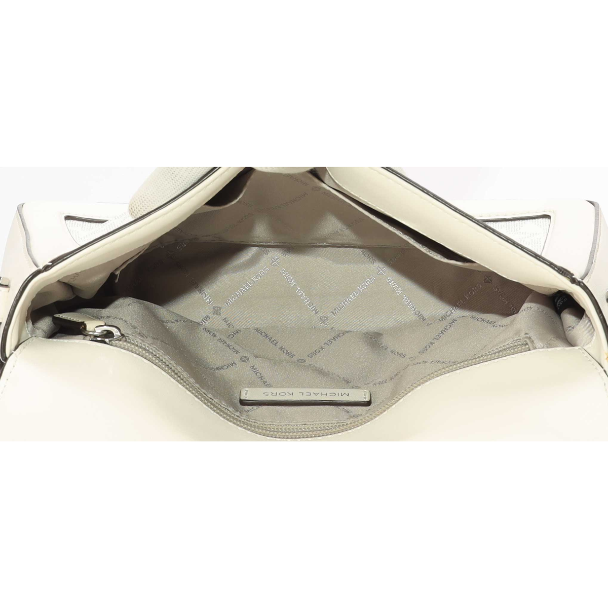 Michael Kors Jessie White Crossbody Bag
