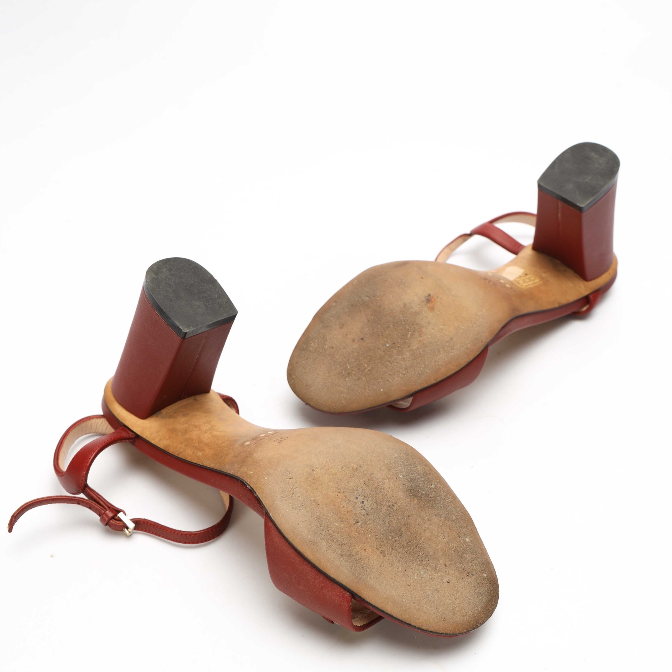 Gucci Horsebit Block Heels Sandals