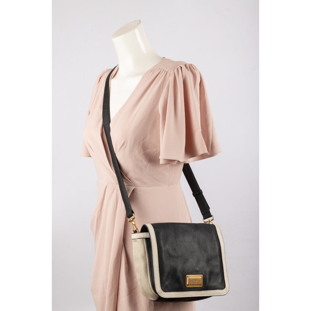 Marc Jacobs Leather Flap Crossbody Bag