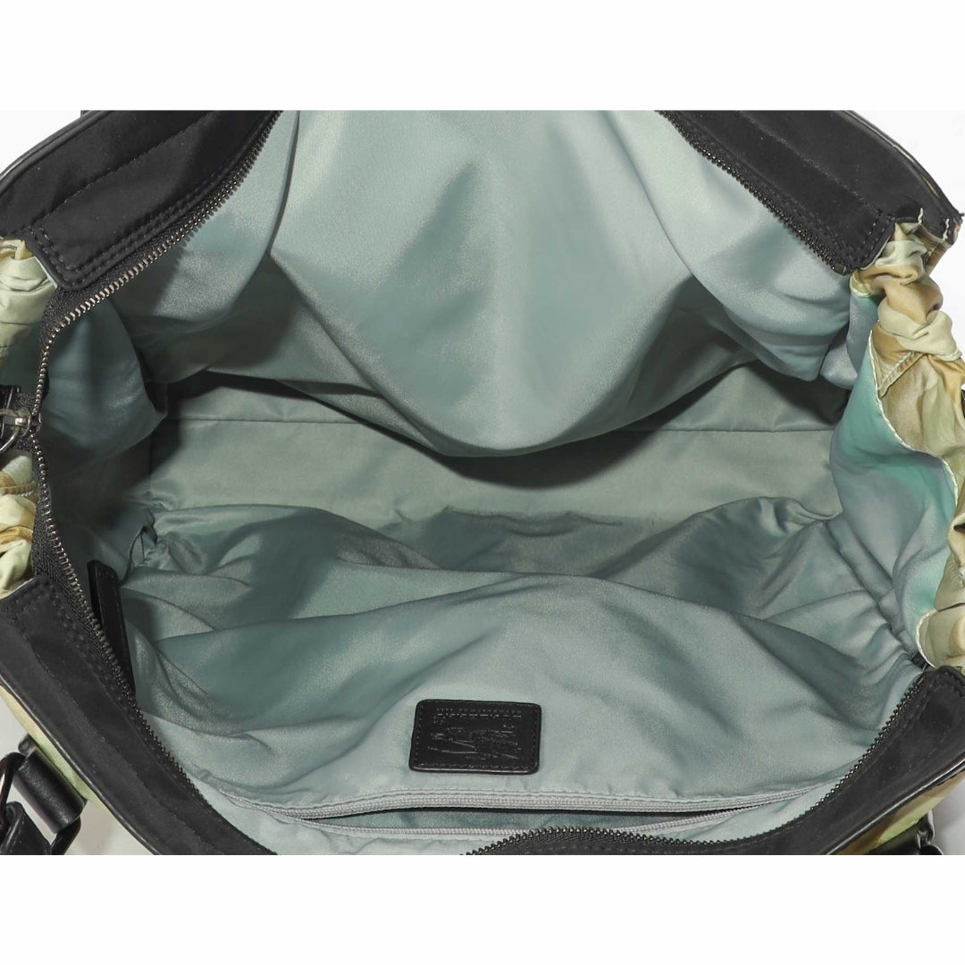 Burberry Yellow Nova Check Nylon Packable Tote