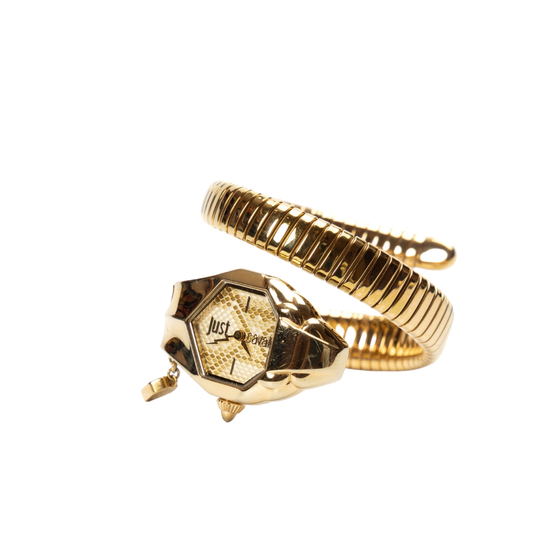 Just Cavali Women's Glam Snake Analogue Watch
