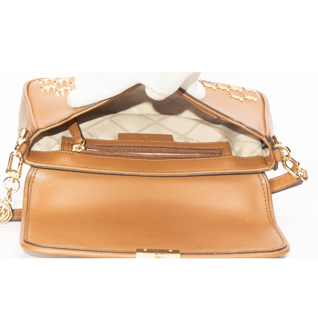 Michael Kors Bradshaw Logo Embellished Convertible Shoulder Bag
