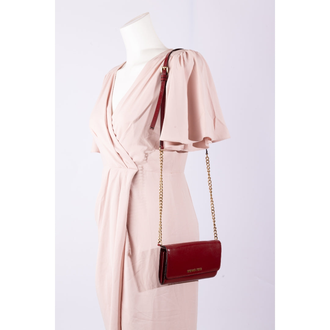 Michael Kors Leather Daniela Crossbody Bag