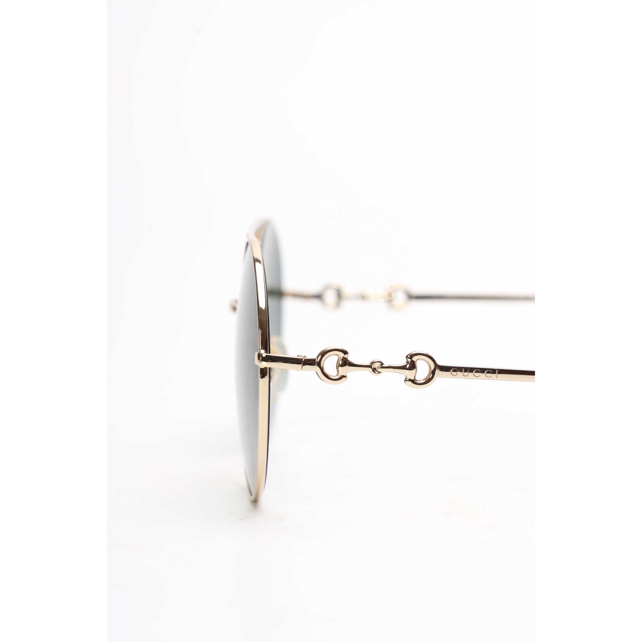 Gucci Round Aviator Sunglasses
