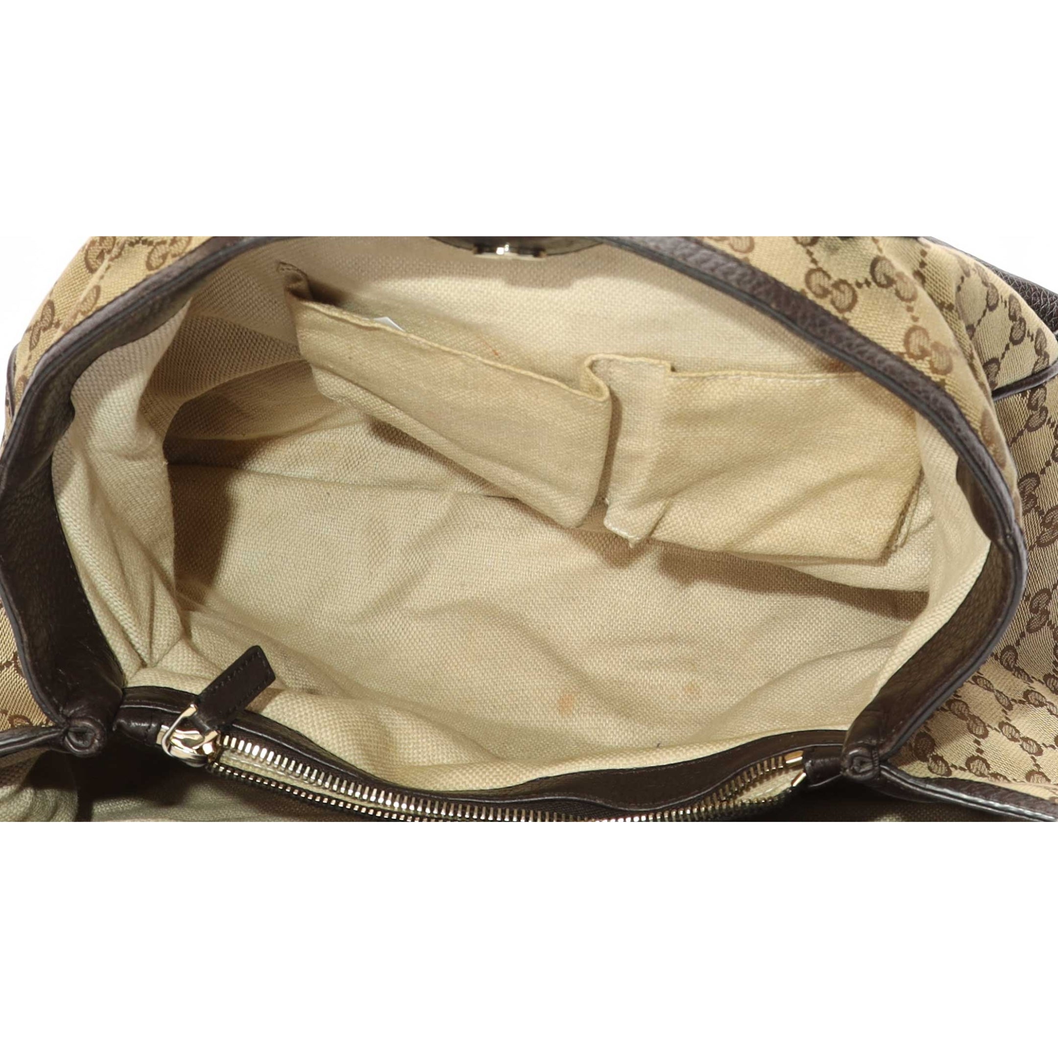 Gucci GG Canvas Bamboo Diana Tote