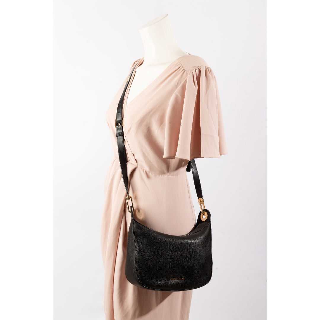 Michael Kors Raven Black Messenger Bag