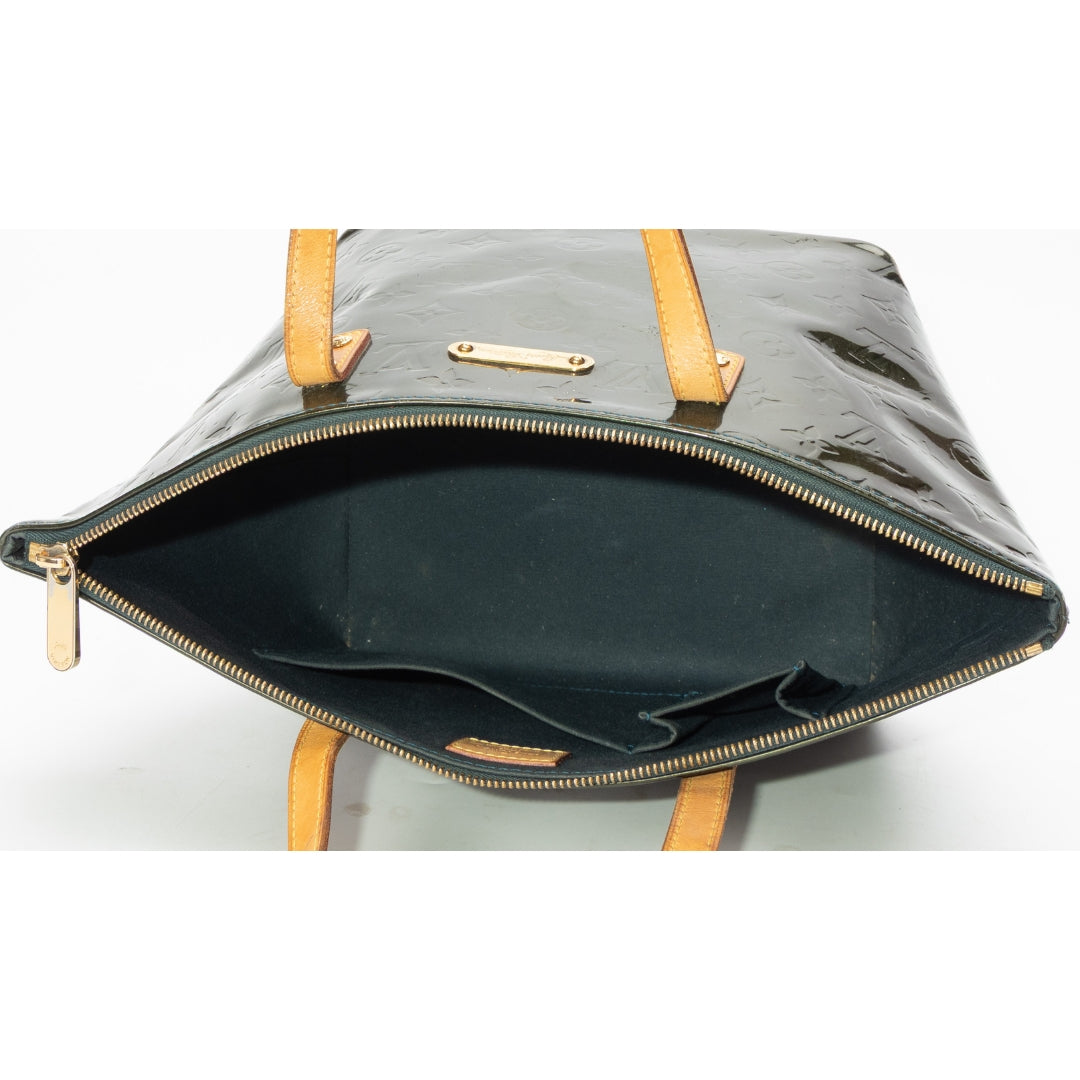 Louis Vuitton Green Nuit Monogram Vernis Bellevue Bag