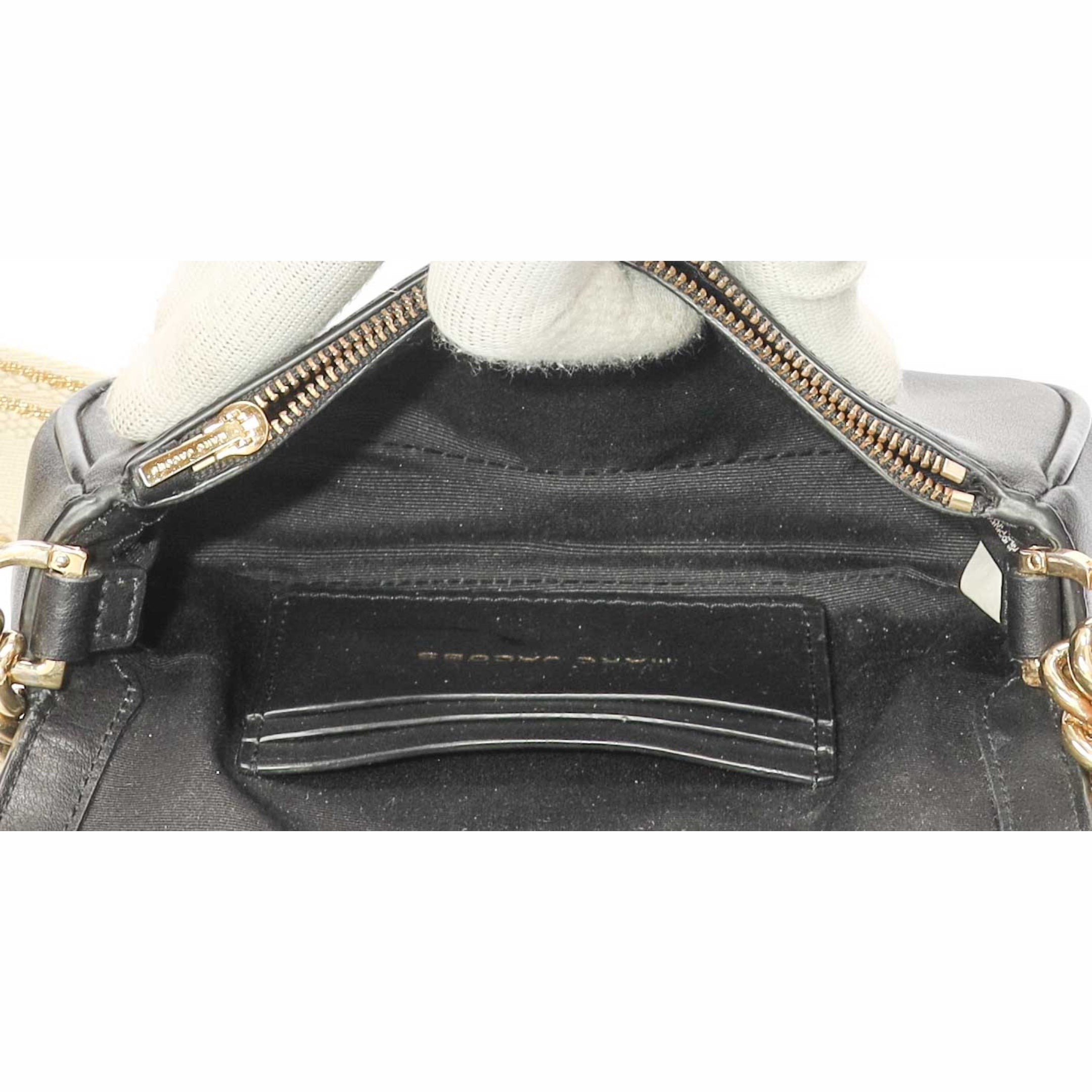 Marc Jacobs Black The J Marc Mini Shoulder Bag