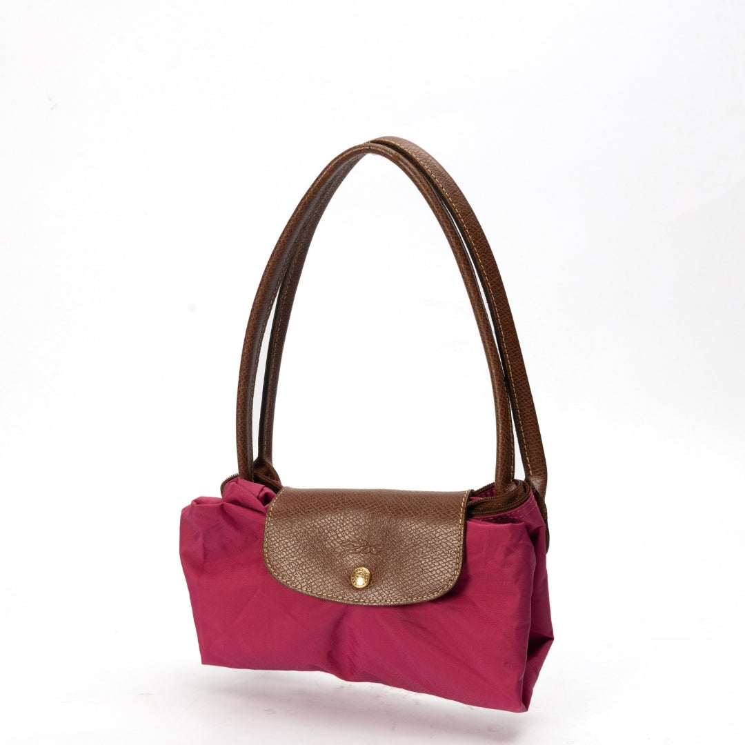 Longchamp Pink Nylon Le Pliage Tote