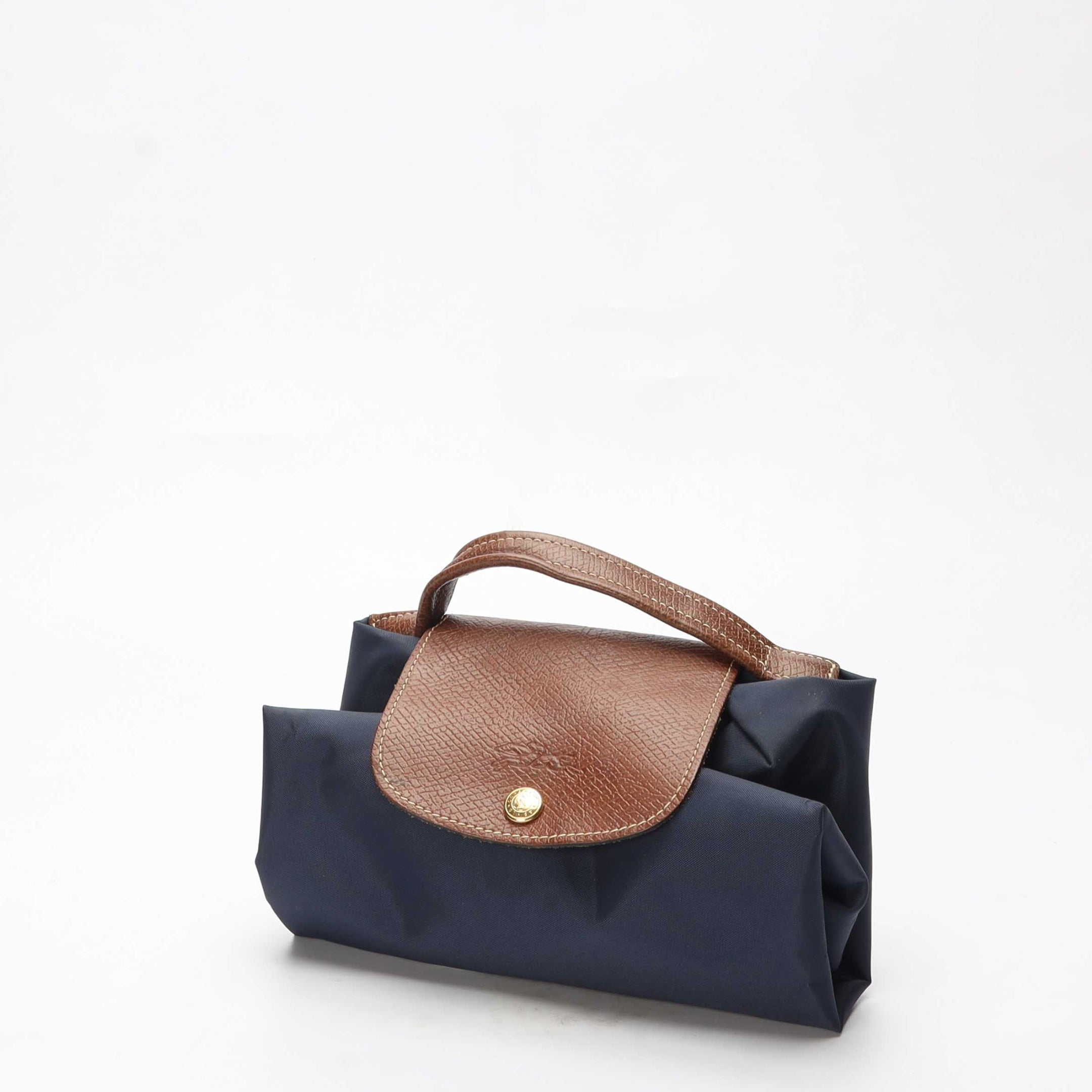 Longchamp Le Pliage Navy Foldable Briefcase