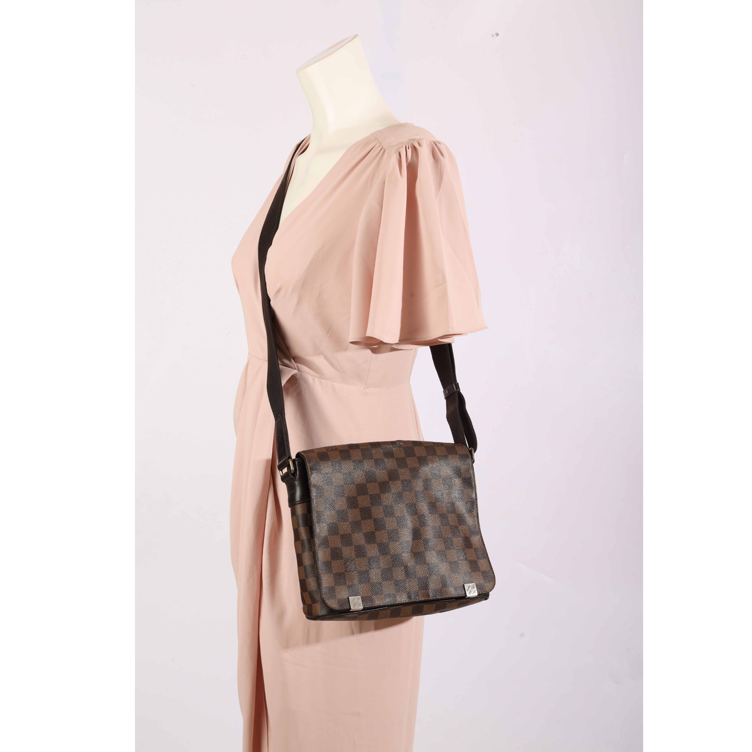 Louis Vuitton Brown District PM Messenger Bag