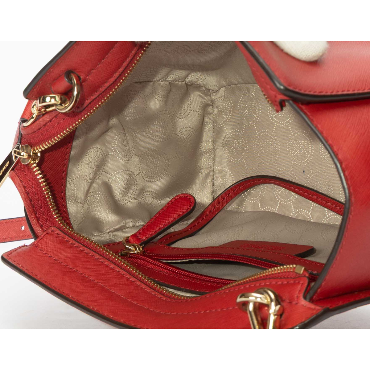 Michael Kors Red Selma Messenger Bag