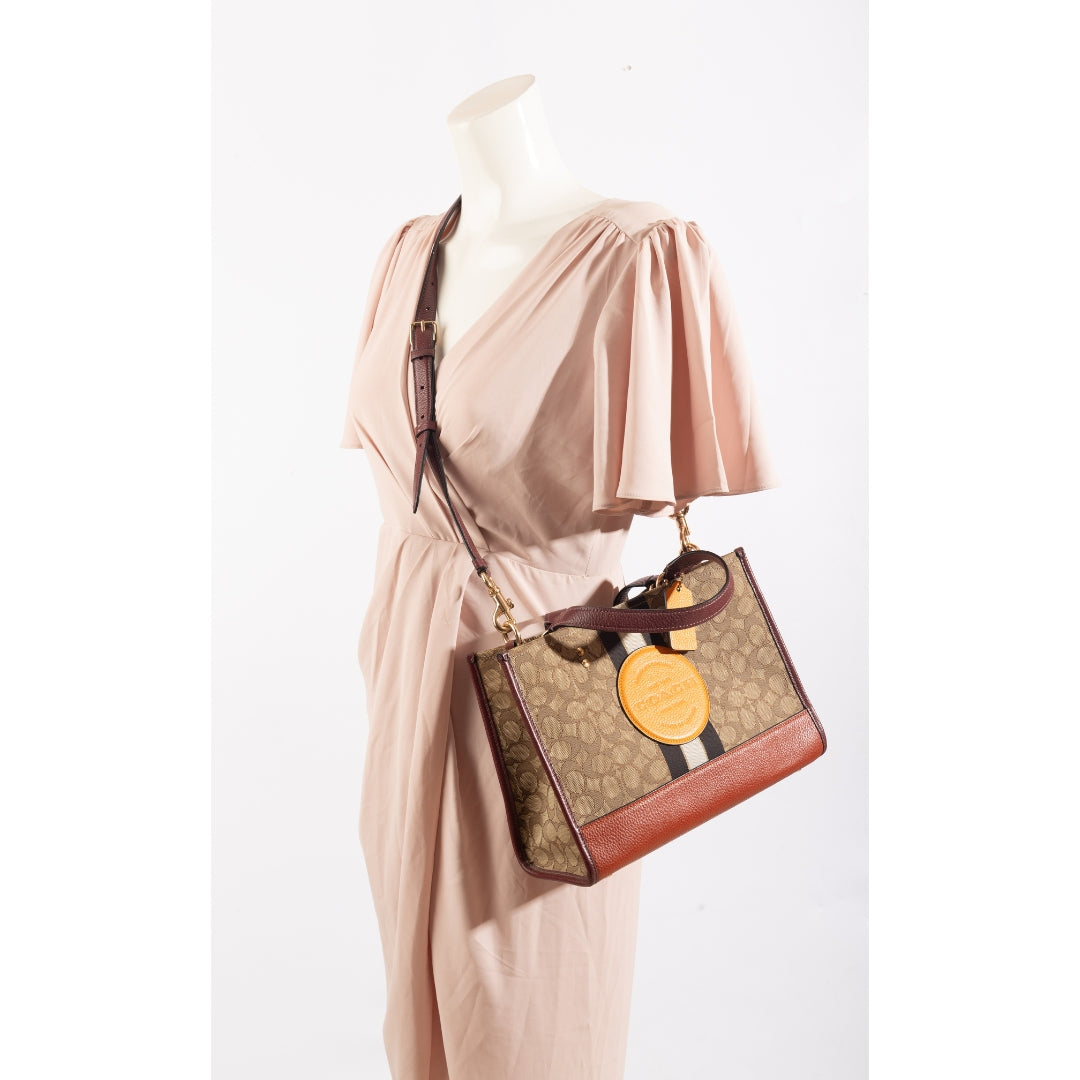 Coach Dempsey Carryall Bag In Signature Jacquard