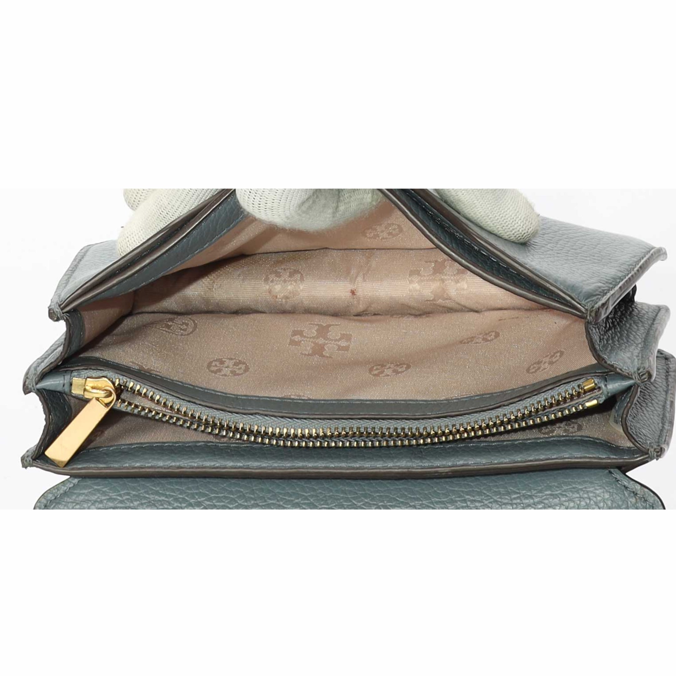 Tory Burch Blue Britten Crossbody Bag