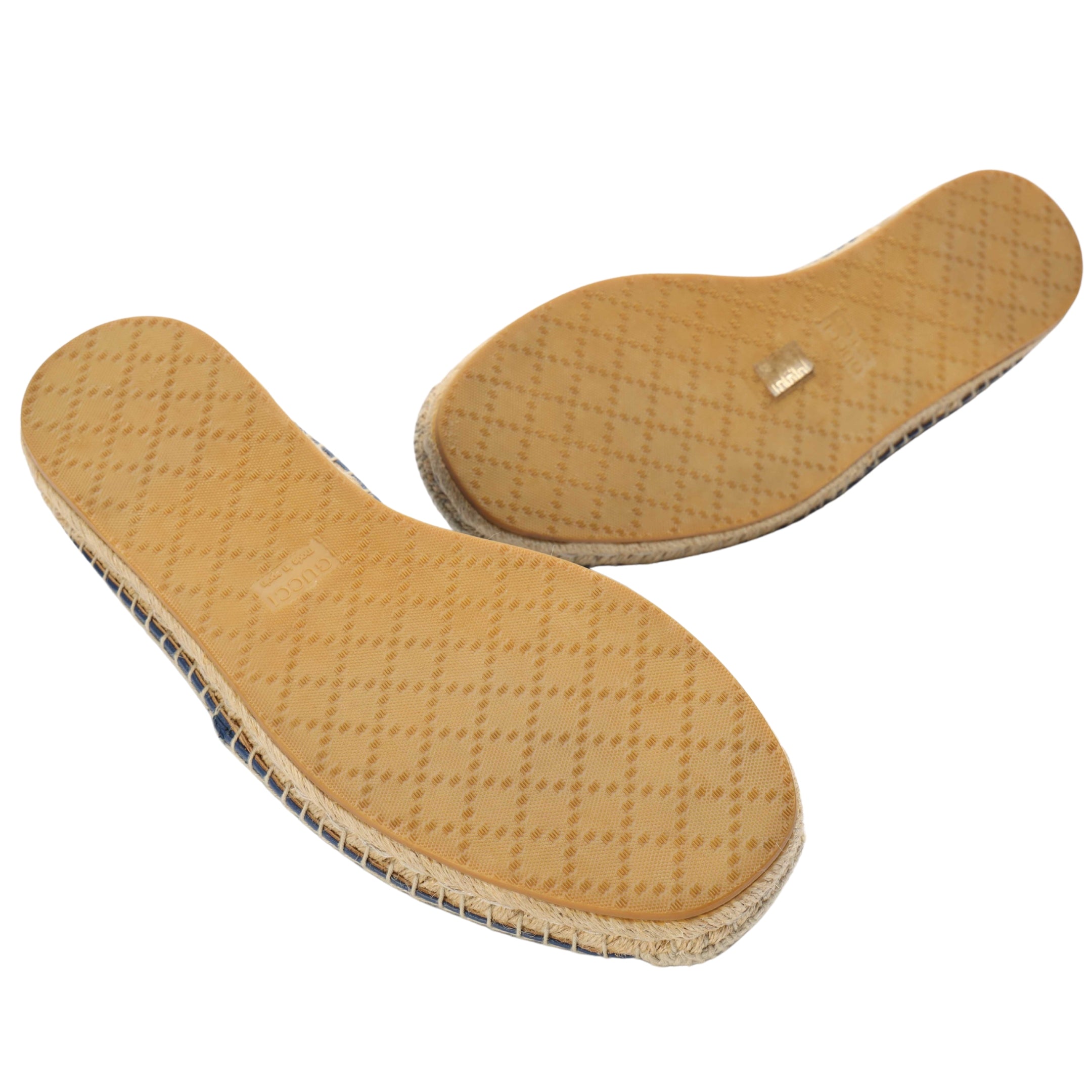 Gucci Blue Microguccissima Espadrilles