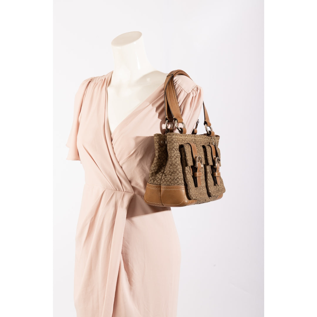 Coach Soho Buckle Brown Handbag