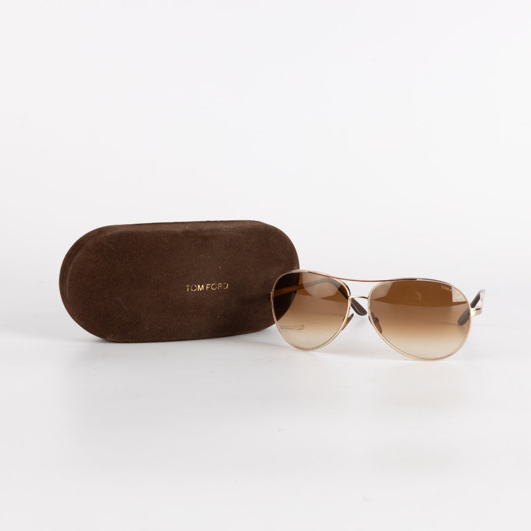 Tom Ford Charles Aviator Sunglasses