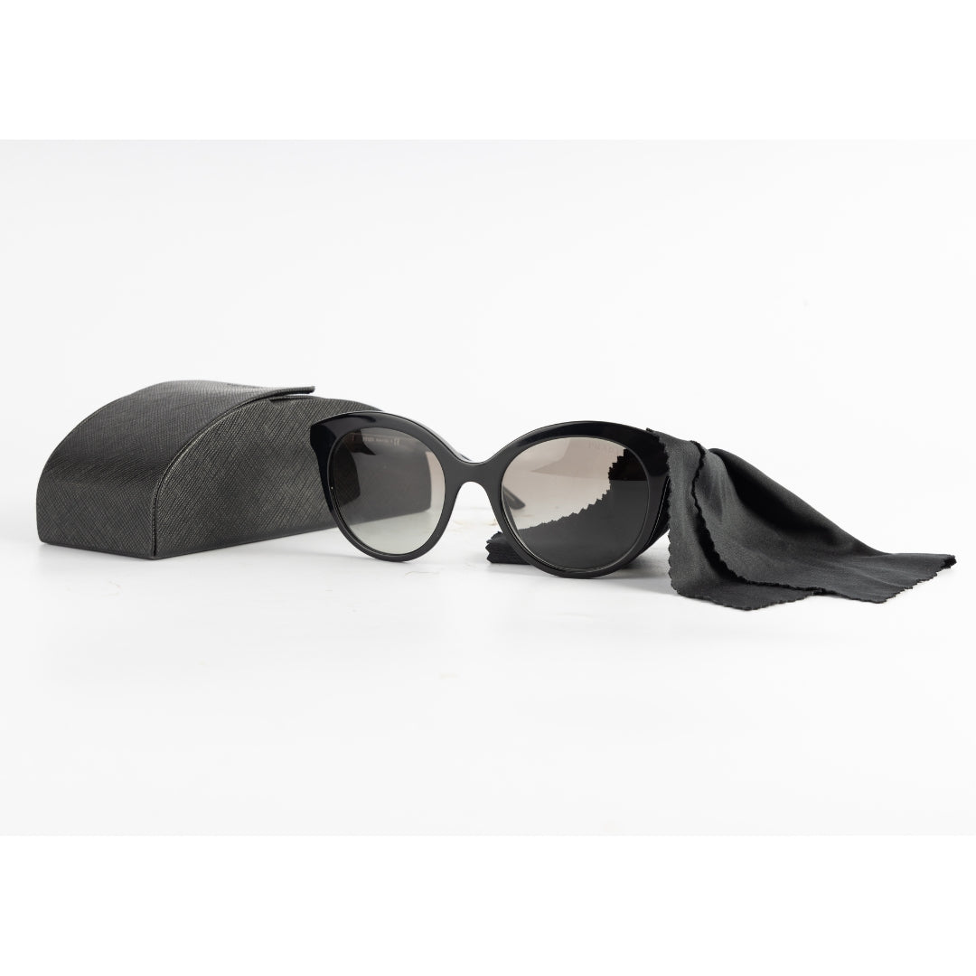 Prada Black Cat-eye Frame Sunglasses