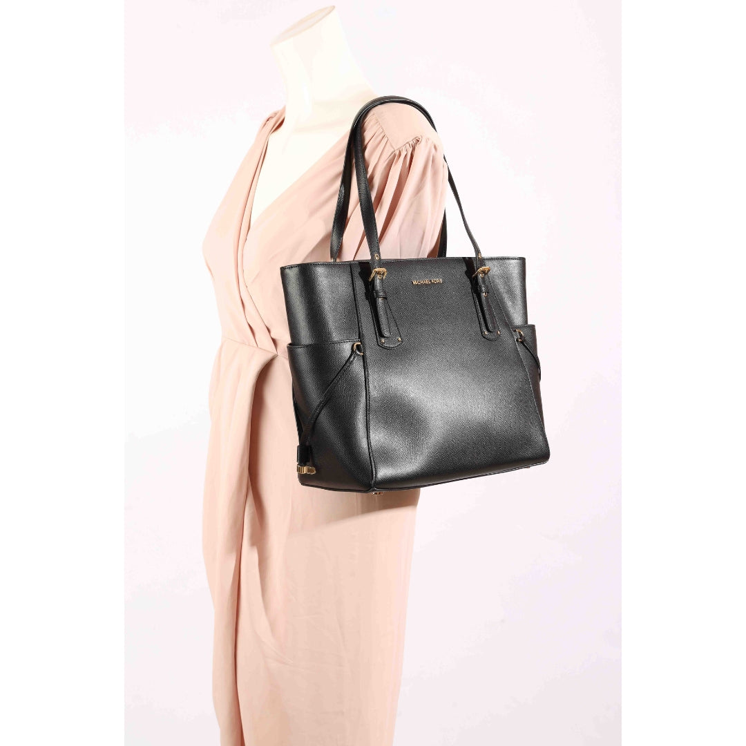 Michael Kors Black Voyager Tote