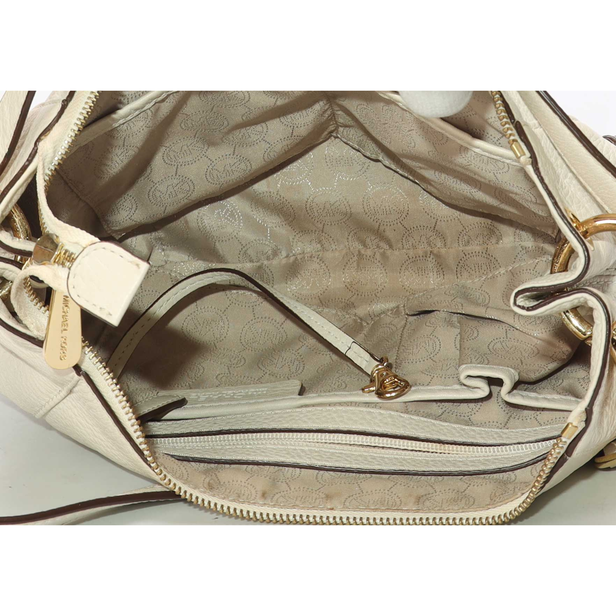 Michael Kors Convertible White Chain Hobo