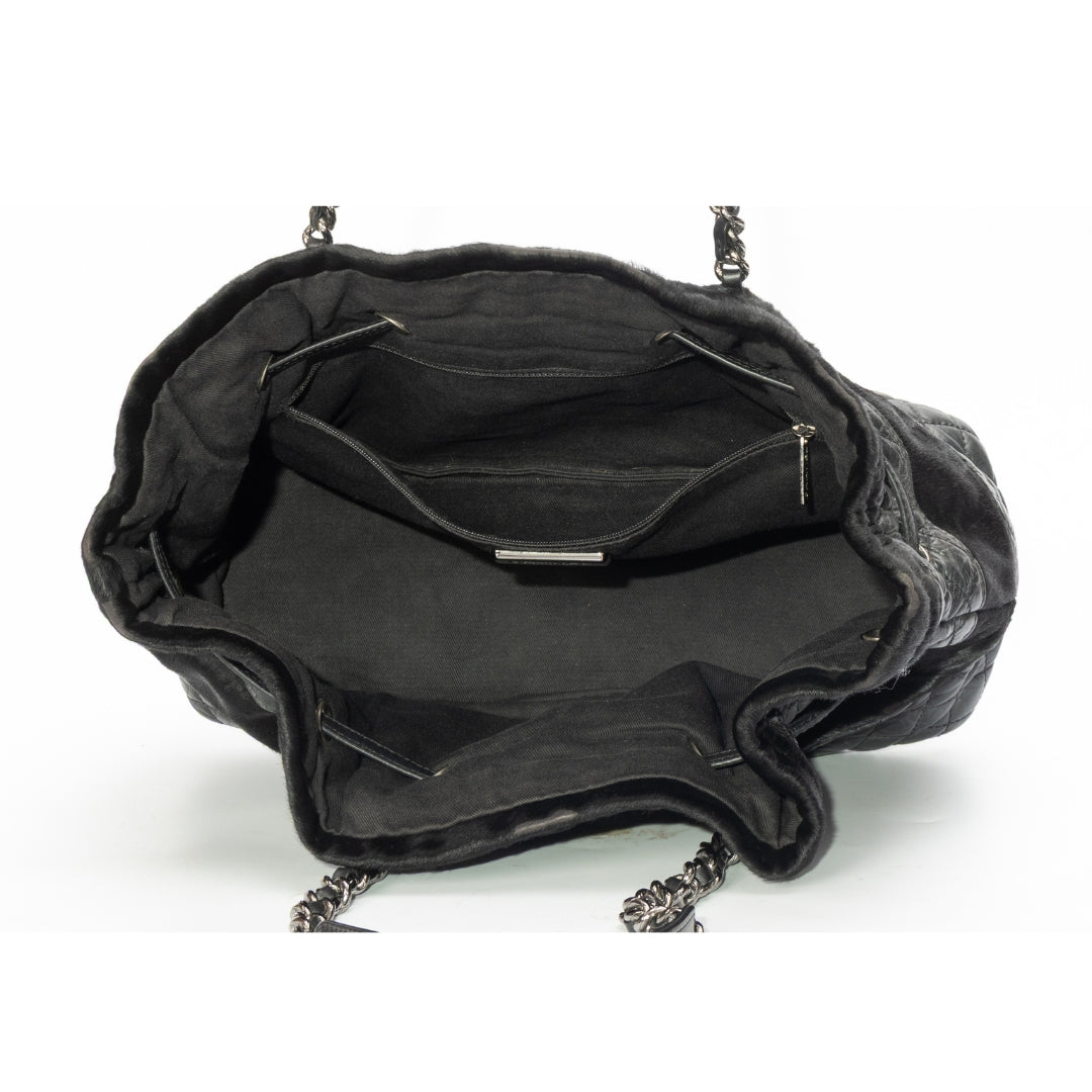 Chanel Miss Pony Black Tote Bag