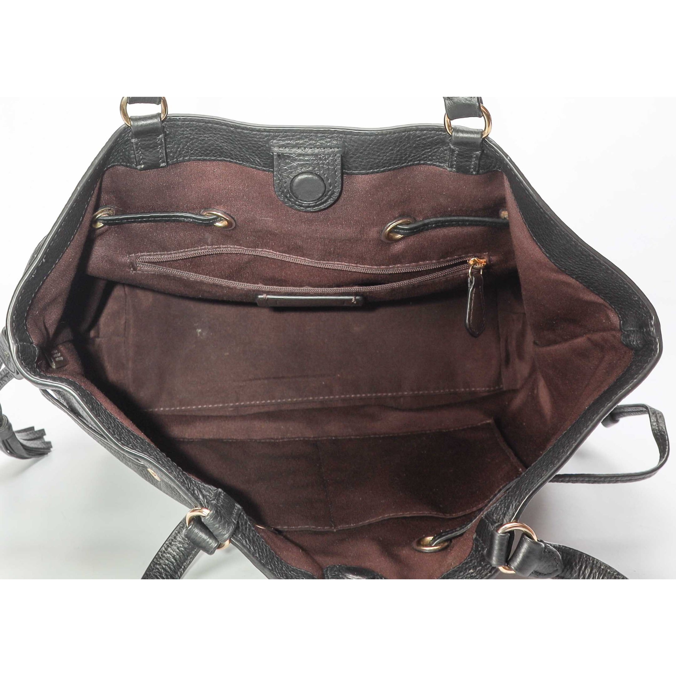 Coach Andy Black Horse & Carriage Tote