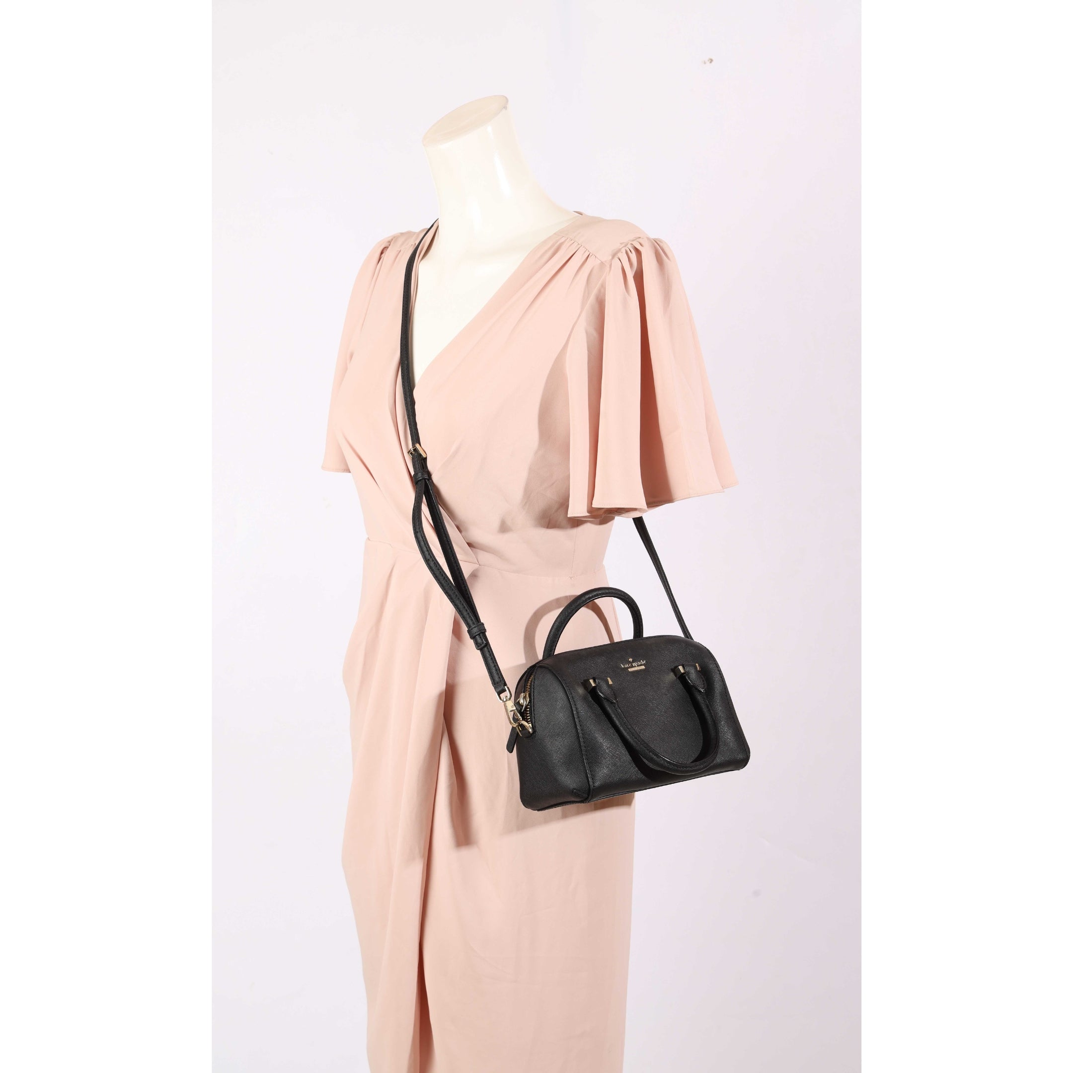 Kate Spade Black Satchel Crossbody Bag