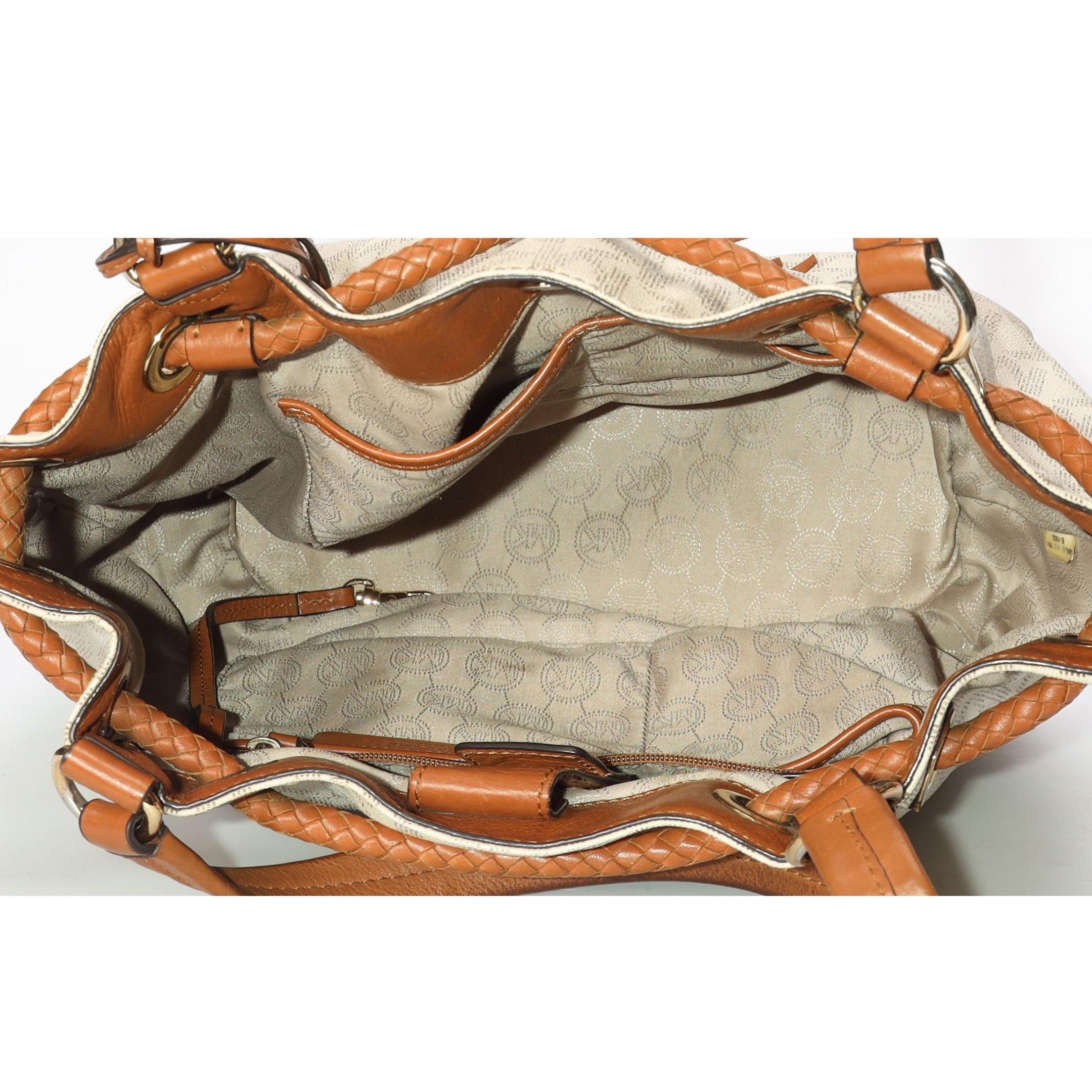 Michael Kors Vanilla Acorn Gathered Tote