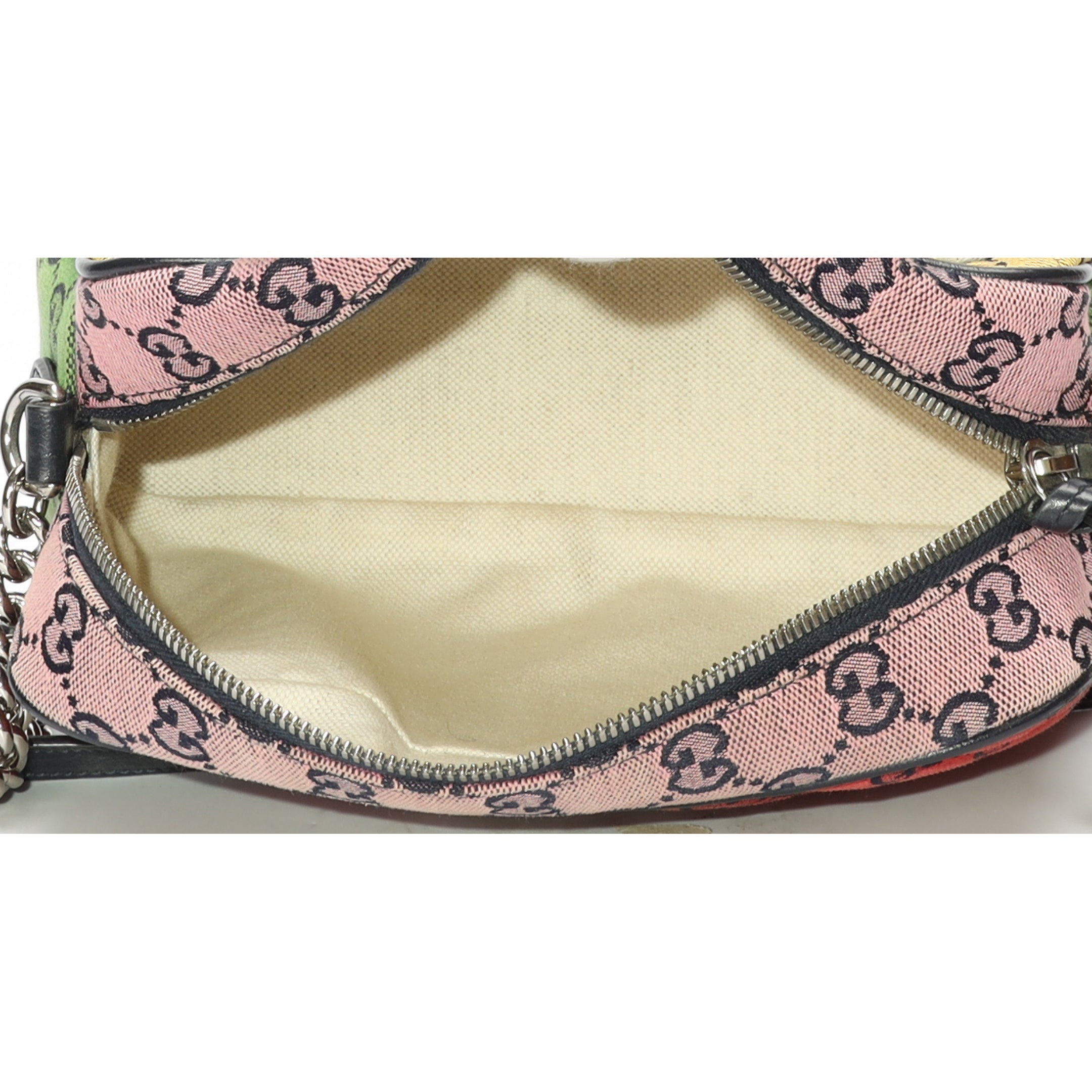 Gucci GG Canvas Marmont Multicolor Crossbody Bag