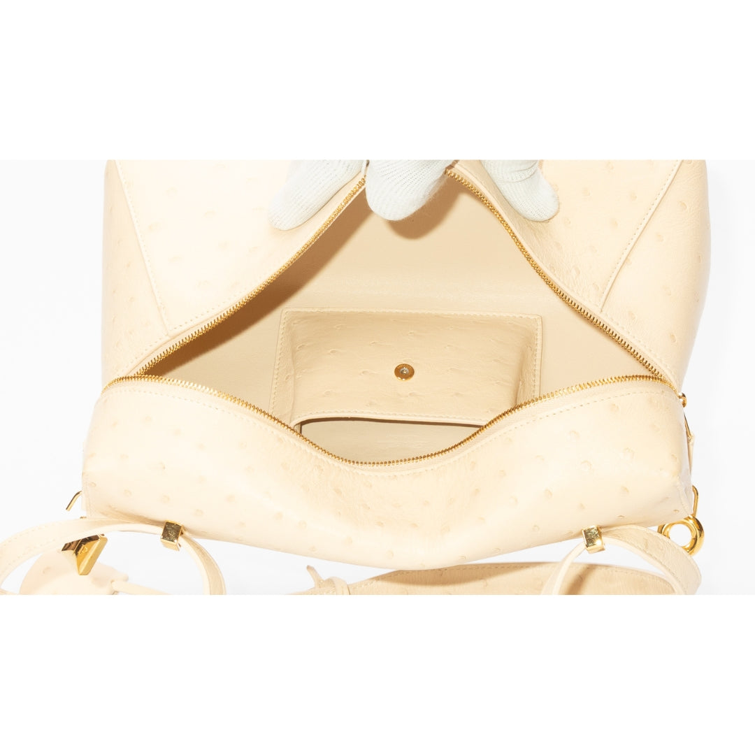Loro Piana Ostrich Leather Extra Bag L27