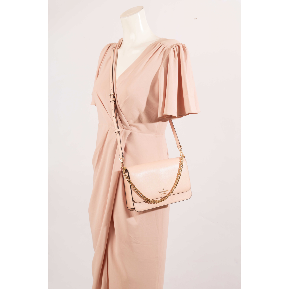 Kate Spade Pink Madison Convertible Cross Body Bag