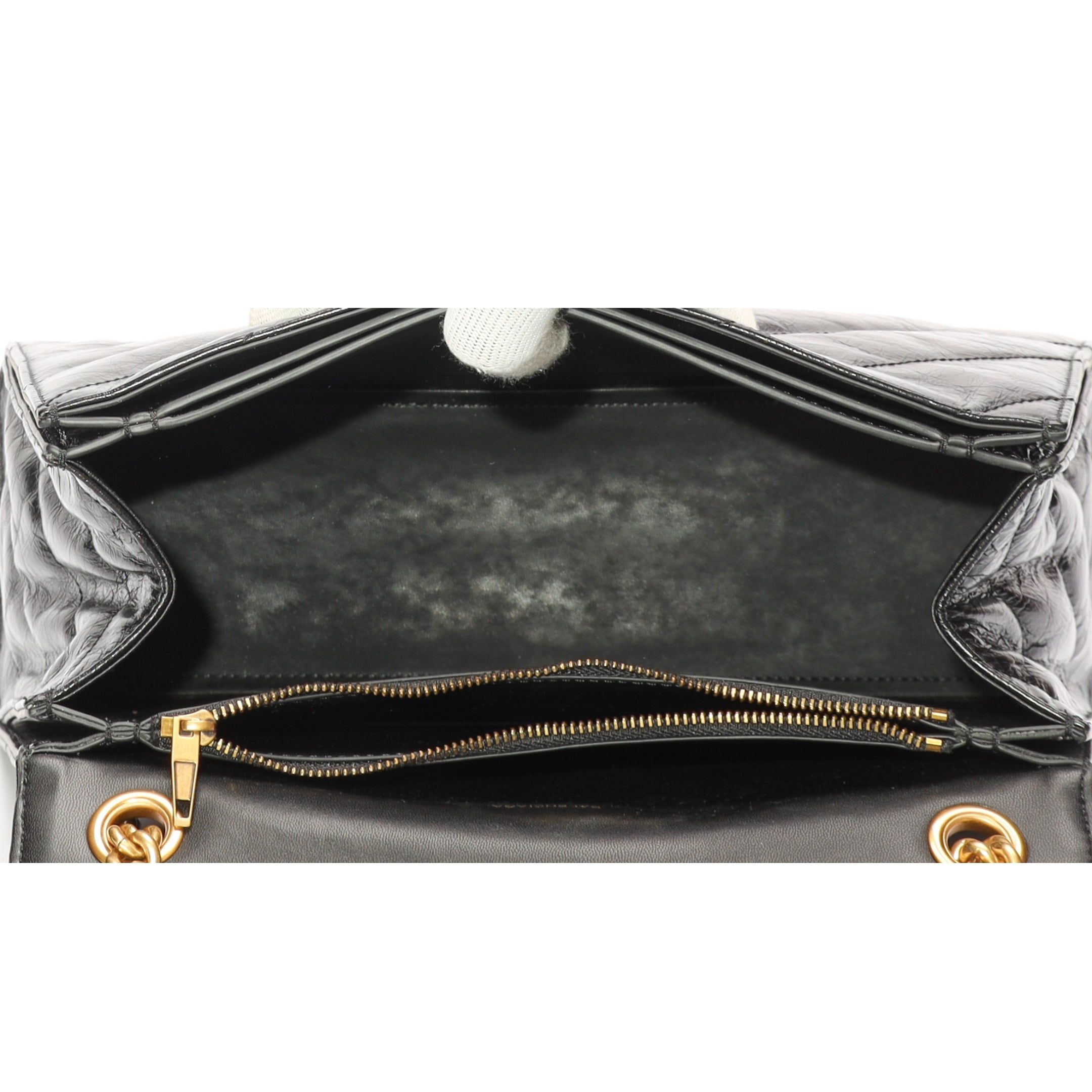 Balenciaga Black Crush M Shoulder Bag