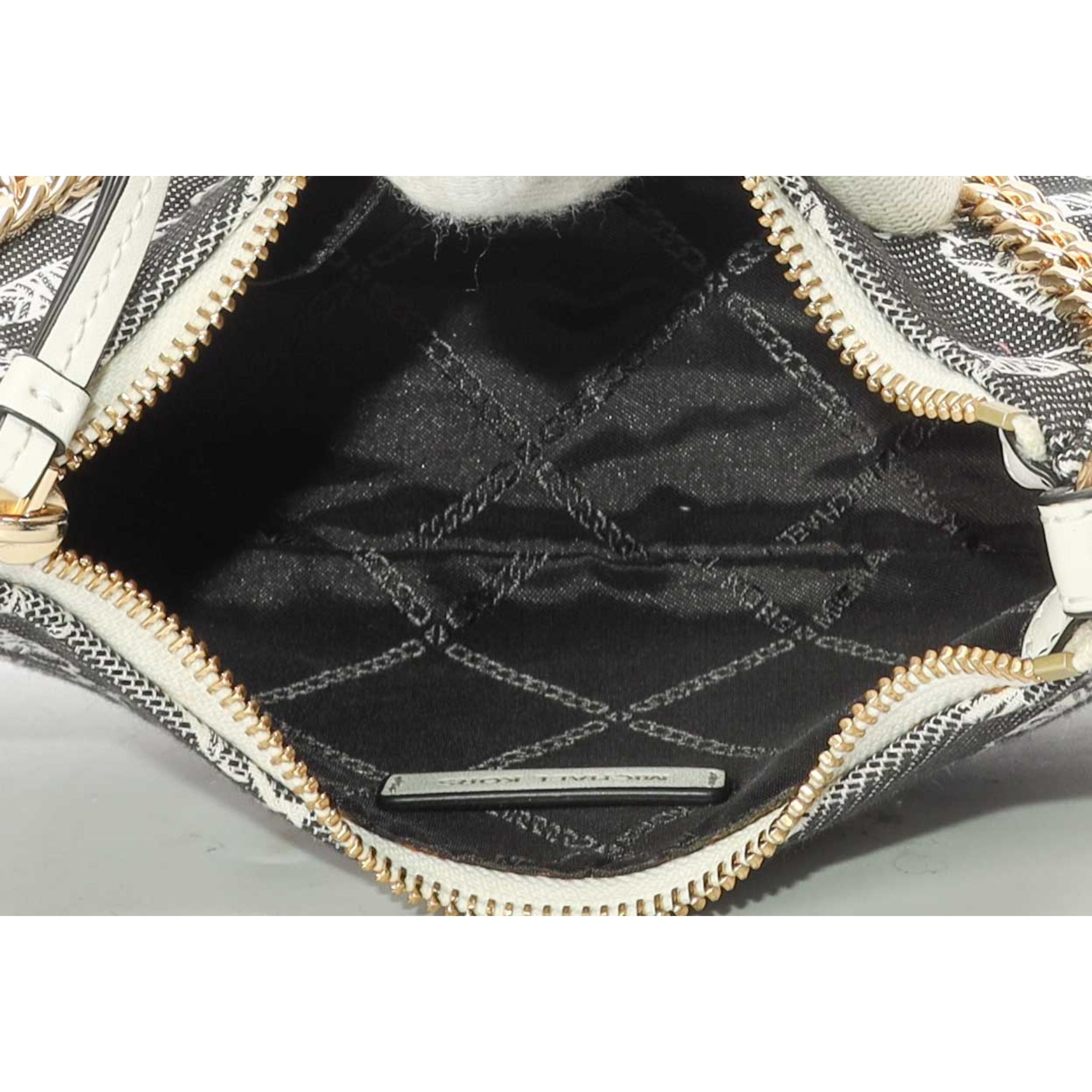 Michael Kors Jet Set Empire Logo Jacquard Pochette