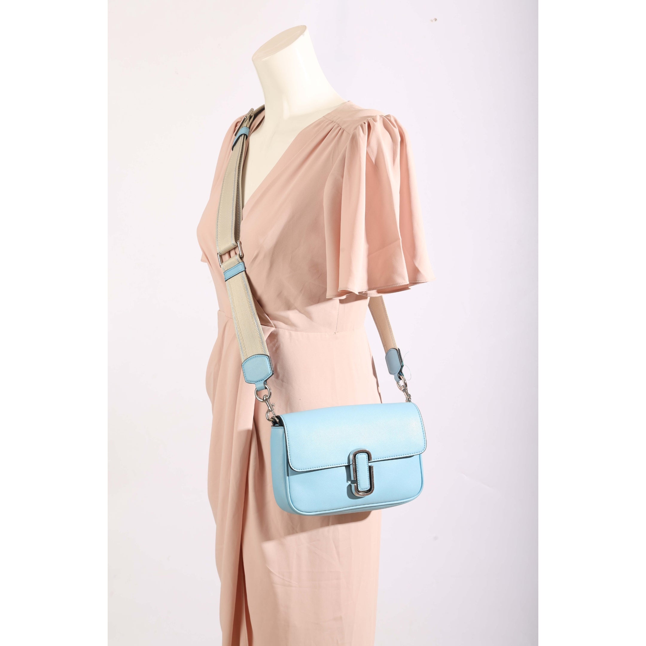 Marc Jacobs Blue The J Marc Mini Shoulder Bag