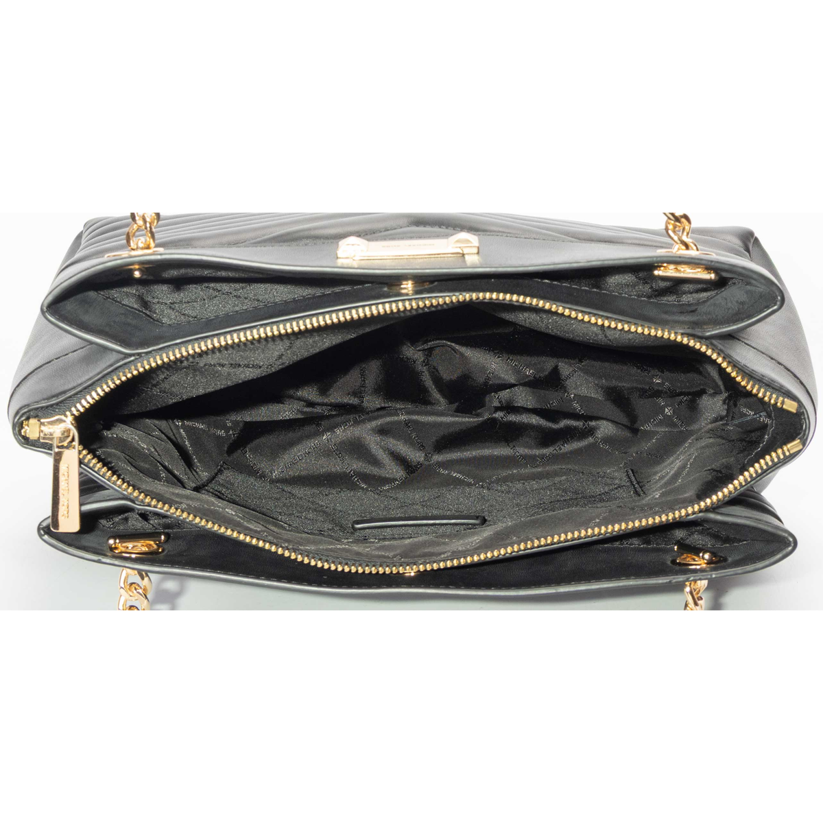 Michael Kors Black Whitney Quilted Tote