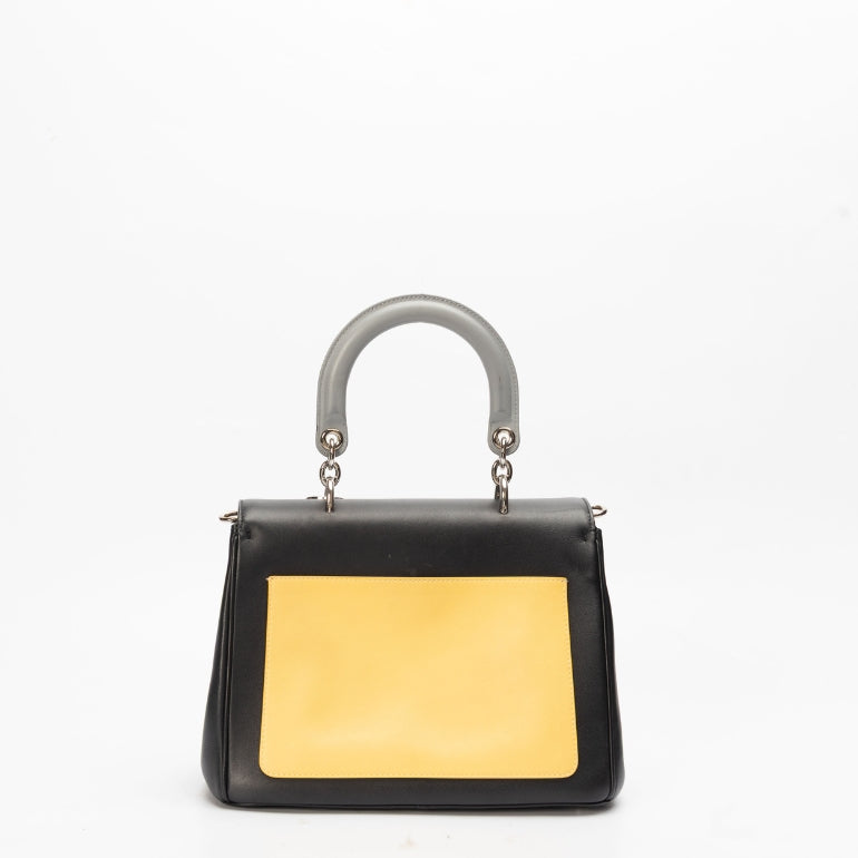 Dior Black Leather Medium Be Dior Flap Bag