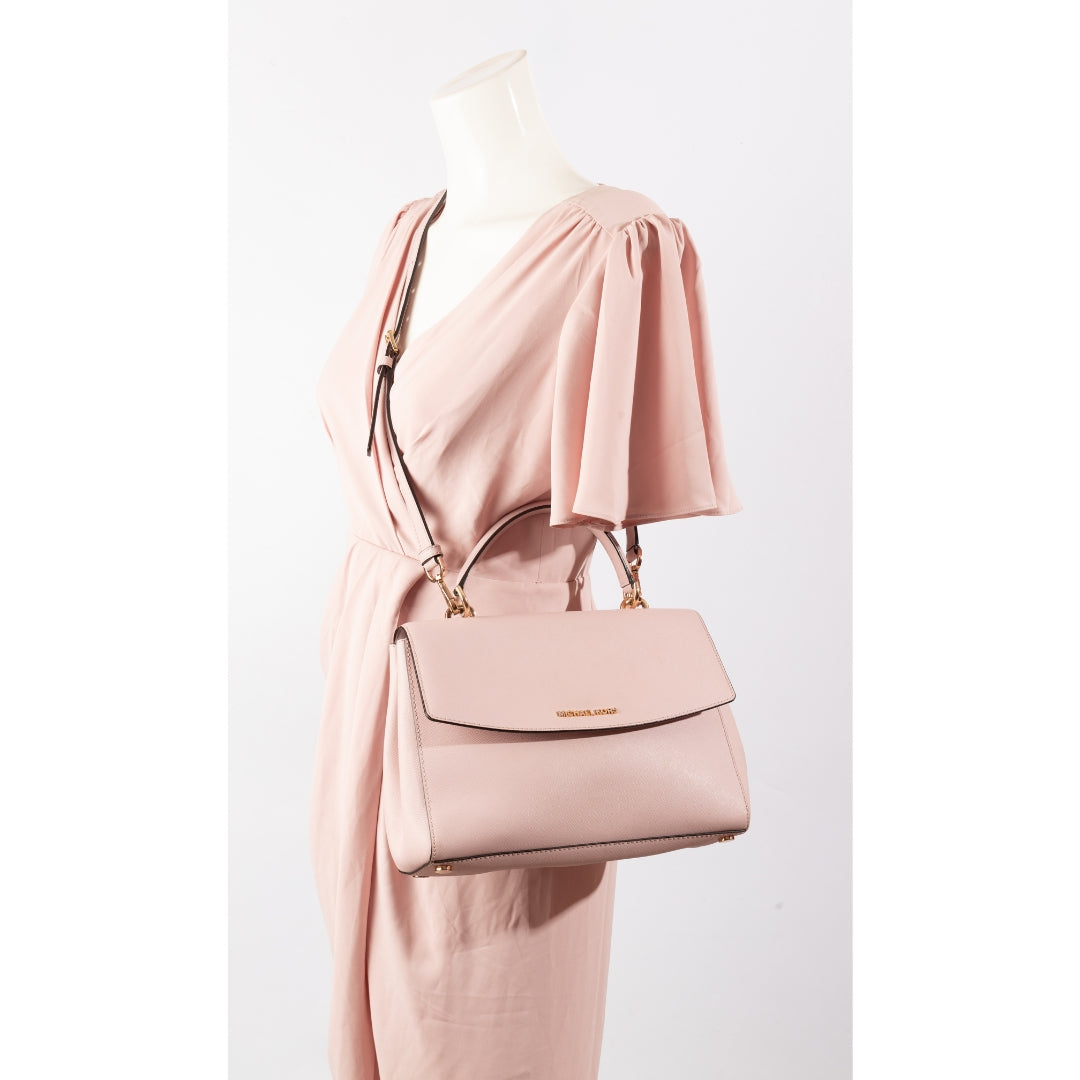 Michael Kors Ava Soft Pink Convertible Satchel