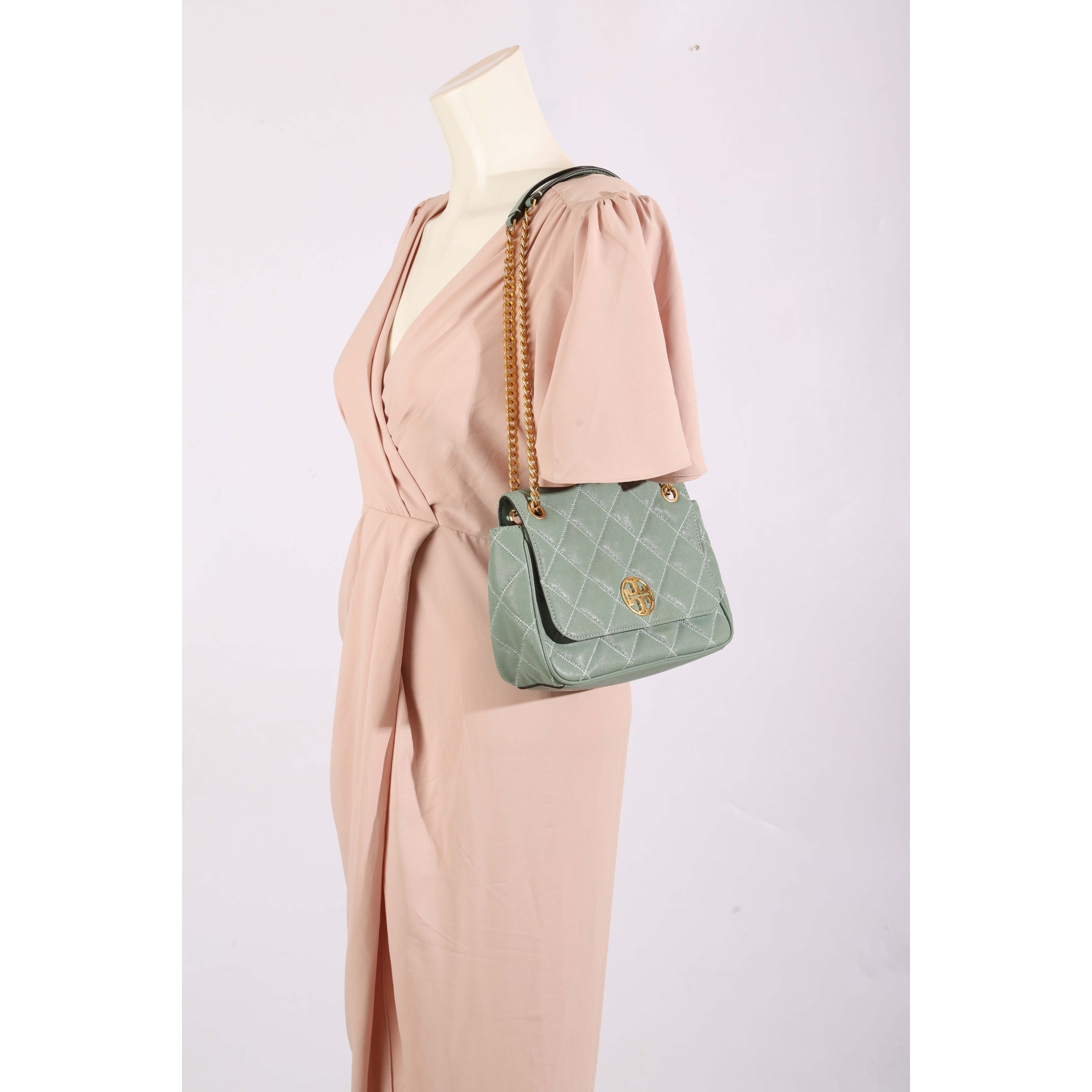 Tory Burch Wilia Mint Crossbody Bag