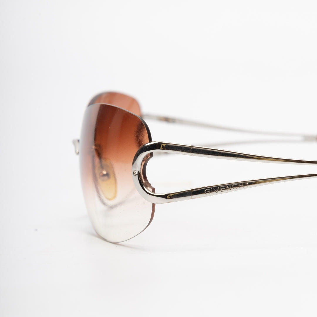 Givenchy Oval Gradient Sunglasses