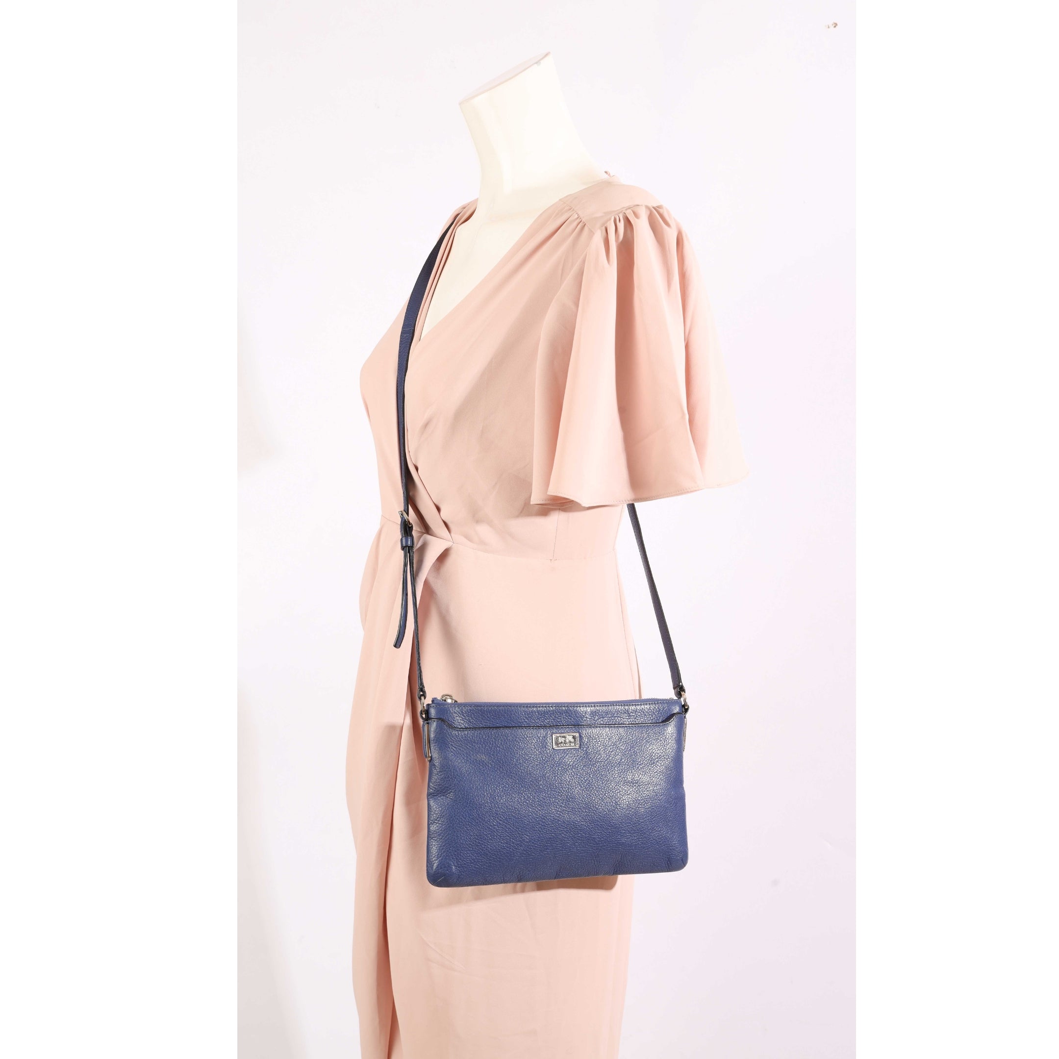 Coach Madison Blue Crossbody Bag